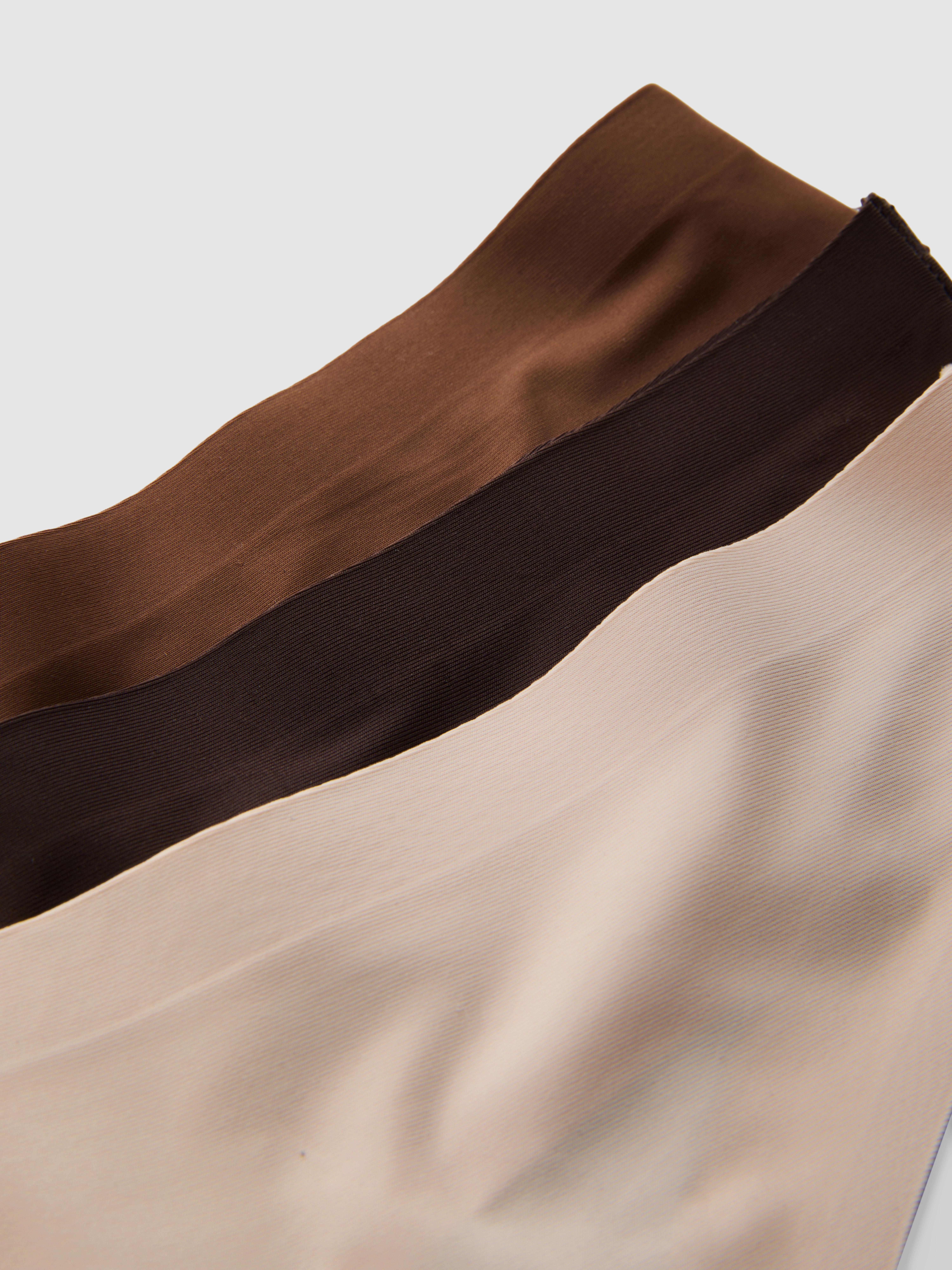 3-Pack Neutral Invisible Thongs