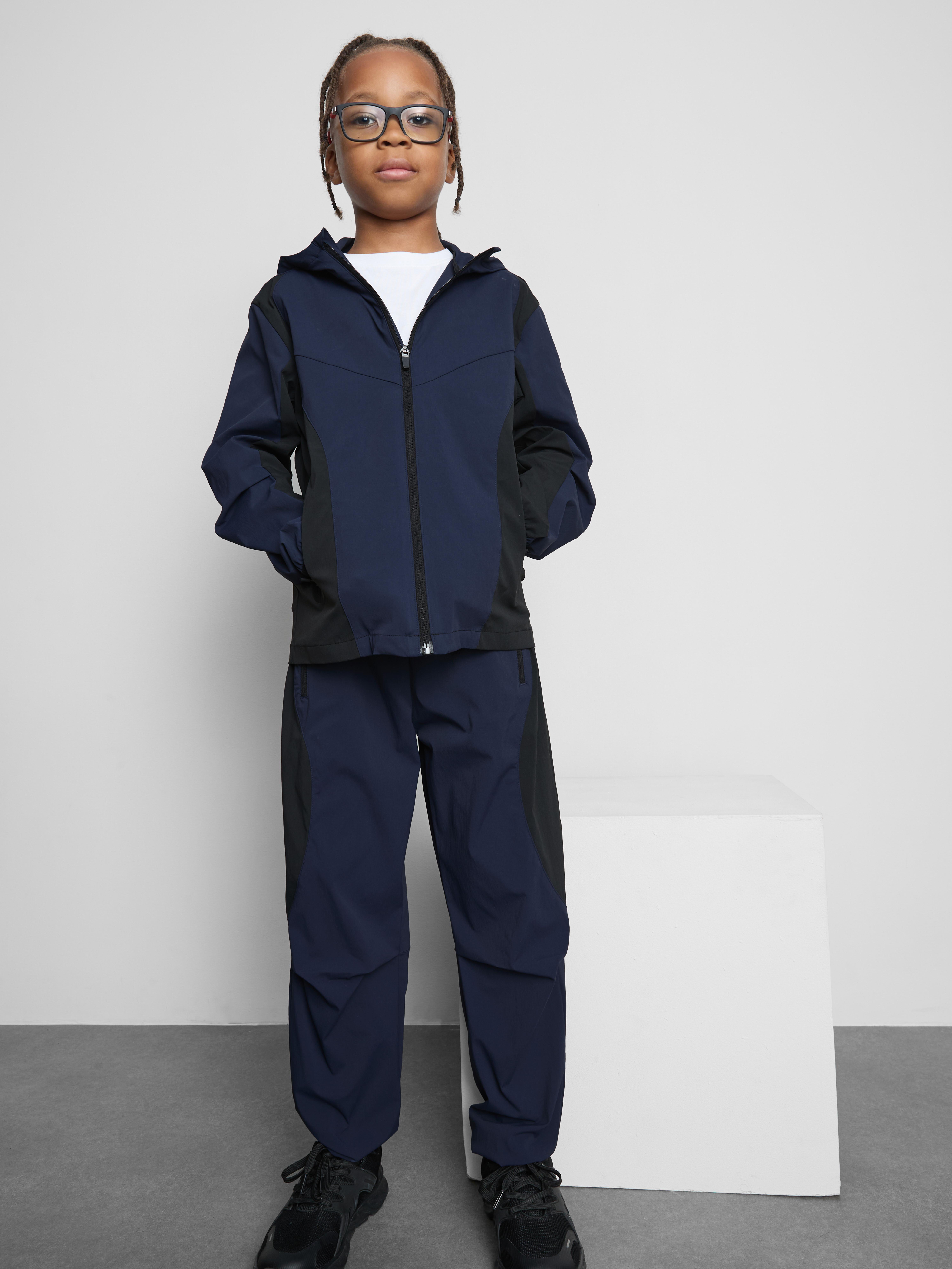 Boys Navy 7-15yrs | Active Zip-Up Jacket | Primark