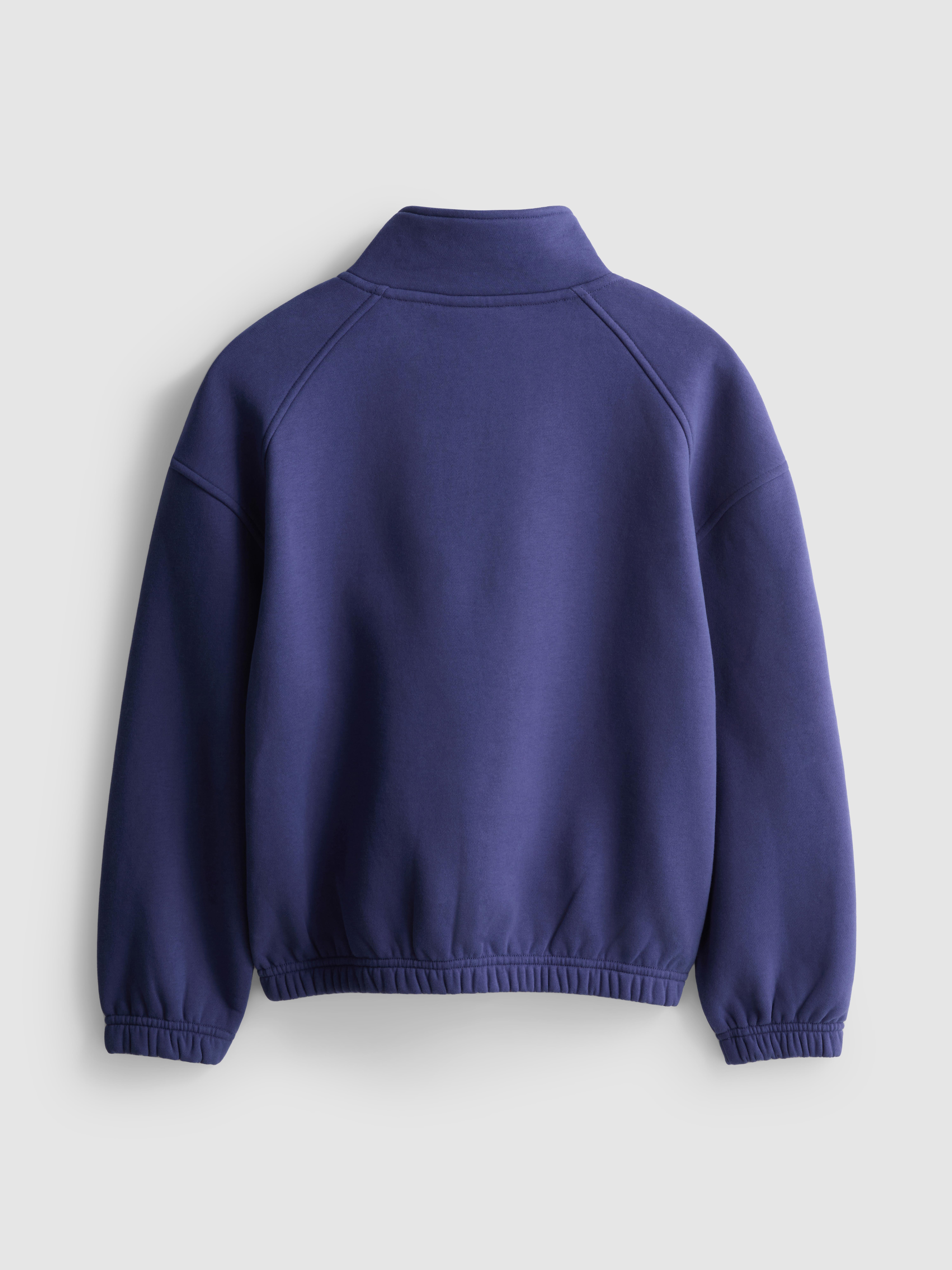 7–15 Jahre | „Kappa x Primark“ Sweatshirt mit Trichterkragen und halbem Reißverschluss