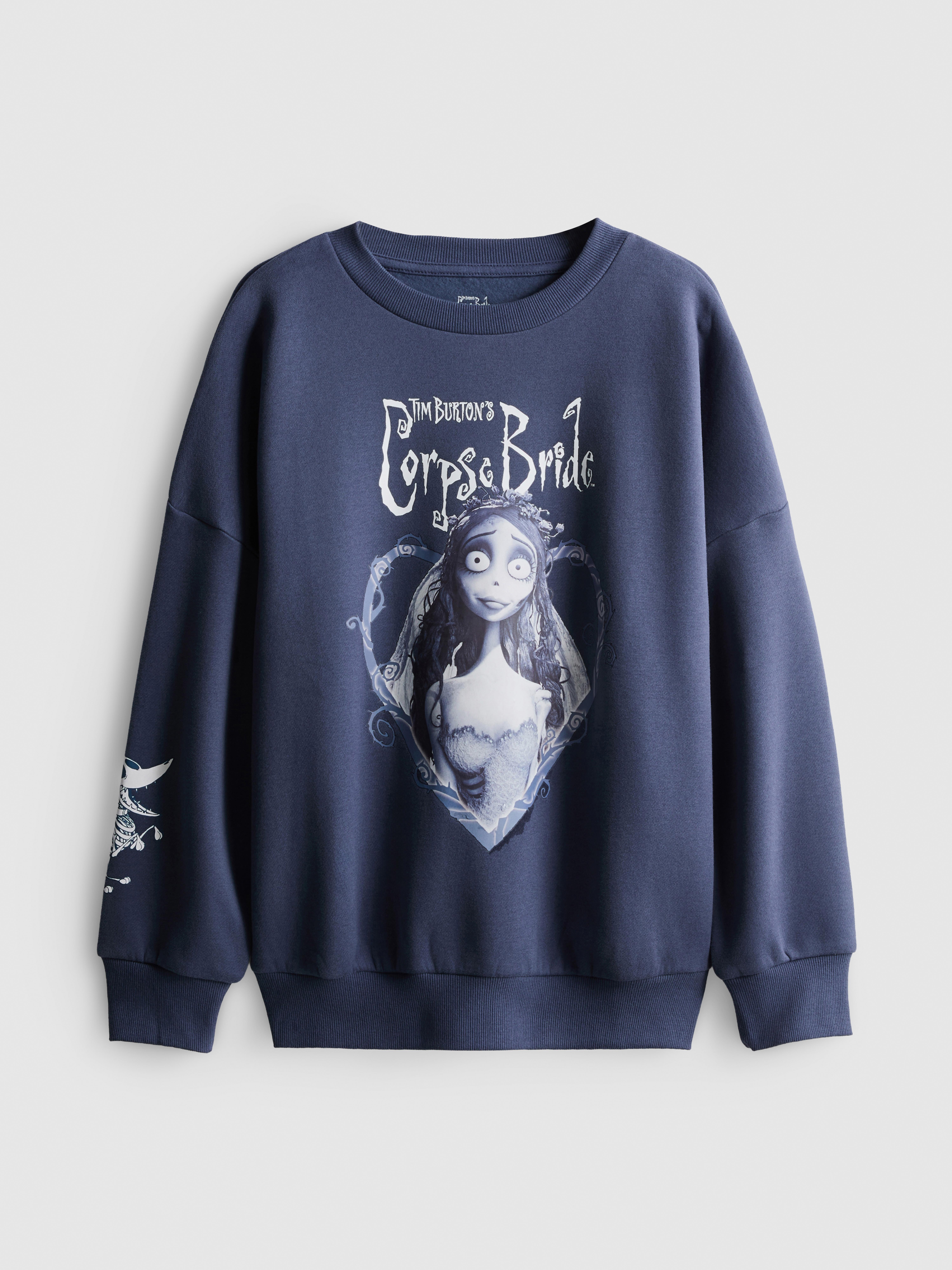 7-15yrs | Tim Burton's Corpse Bride Graphic Sweatshirt