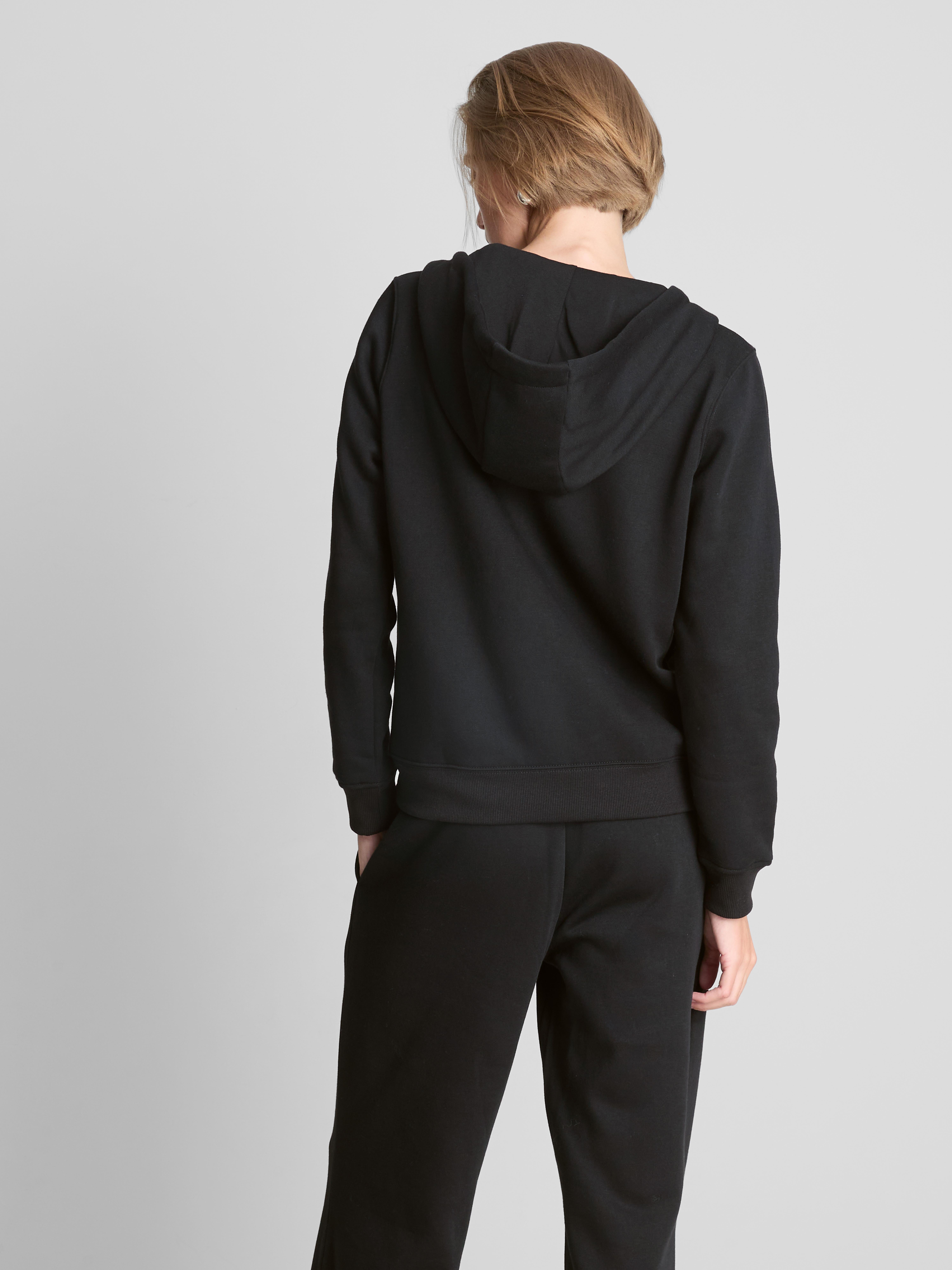 Basic Hoodie mit Reißverschluss