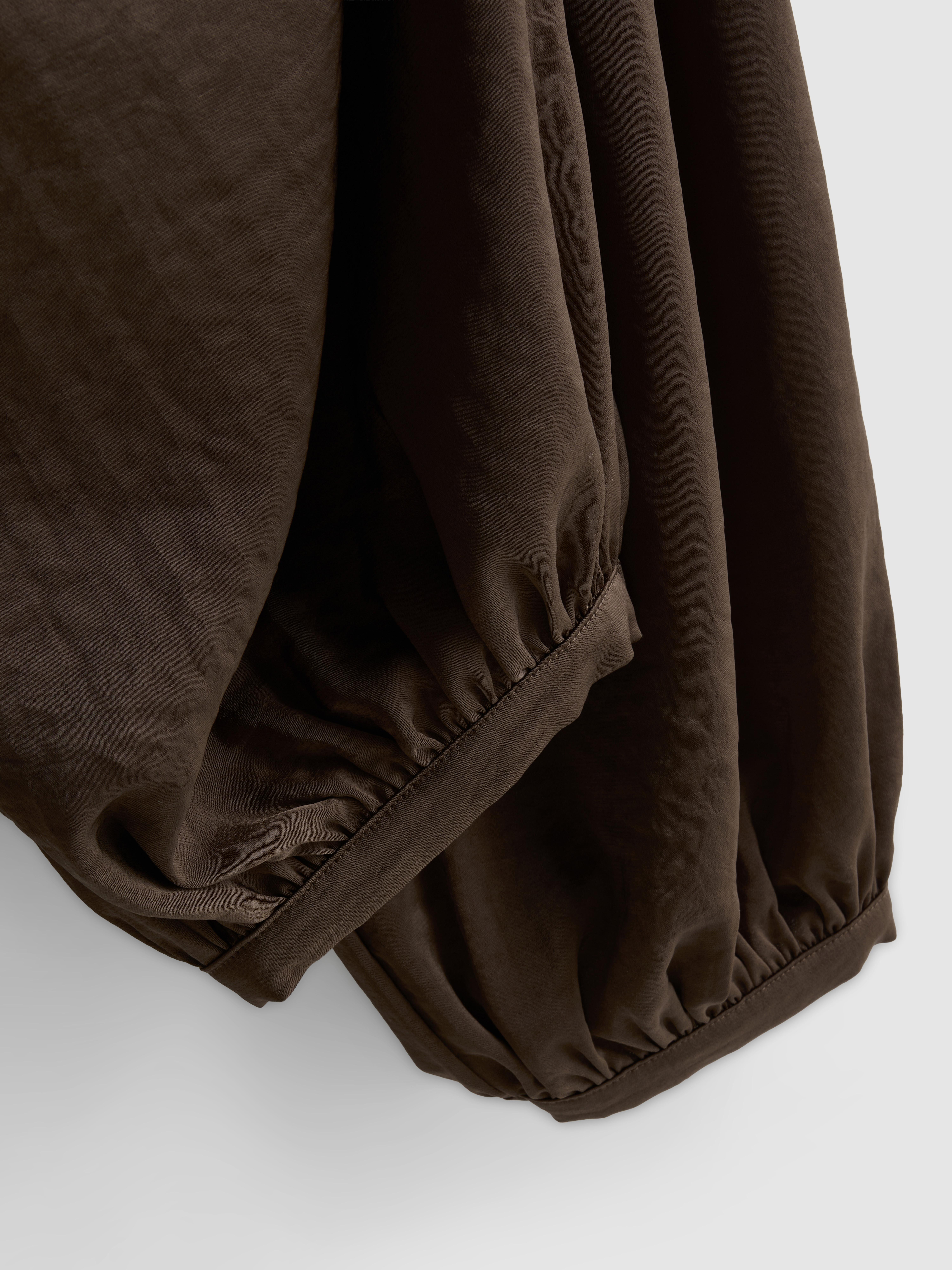 Pantalones bombachos de satén