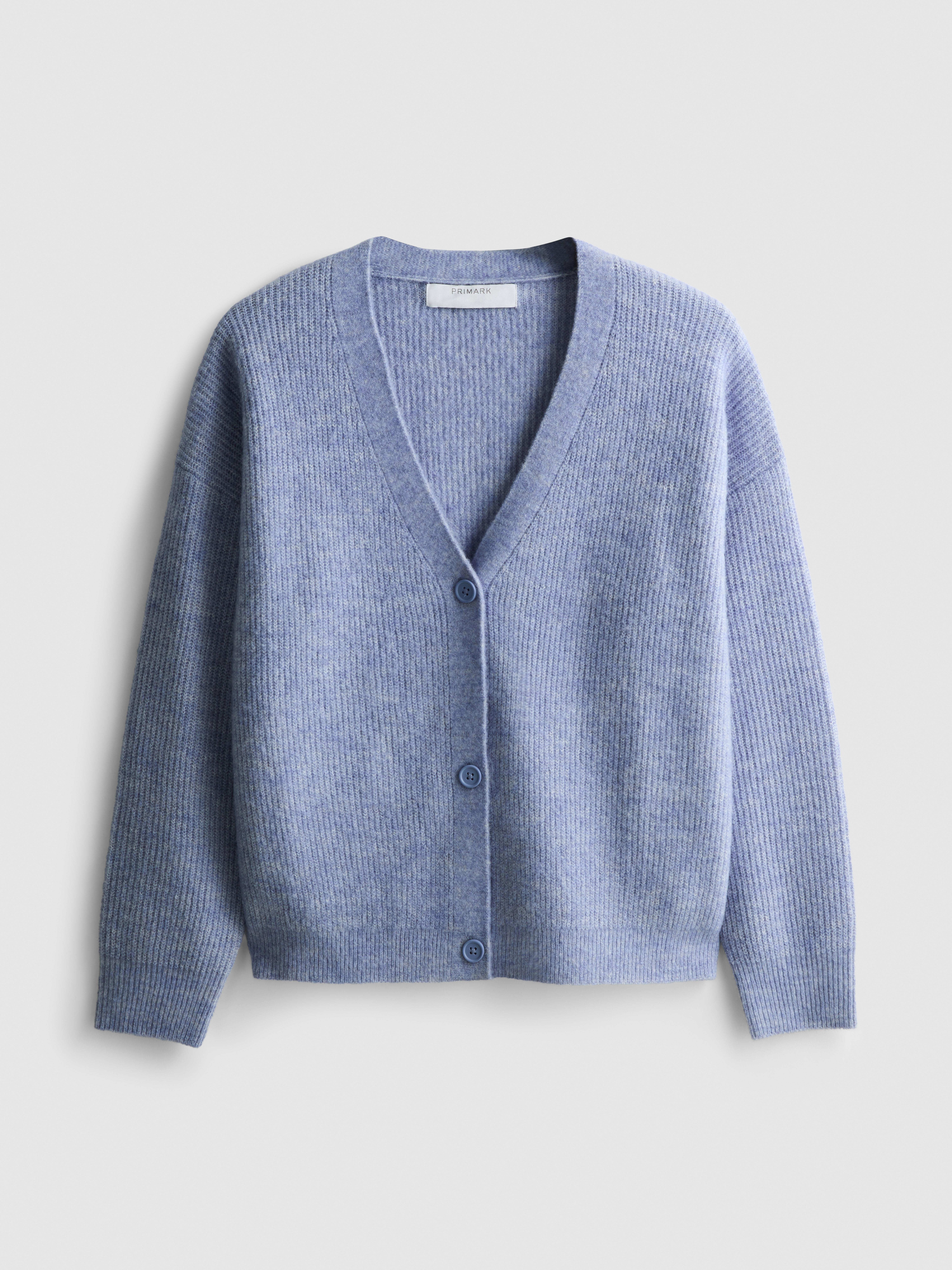 Soft Rib V-Neck Cardigan
