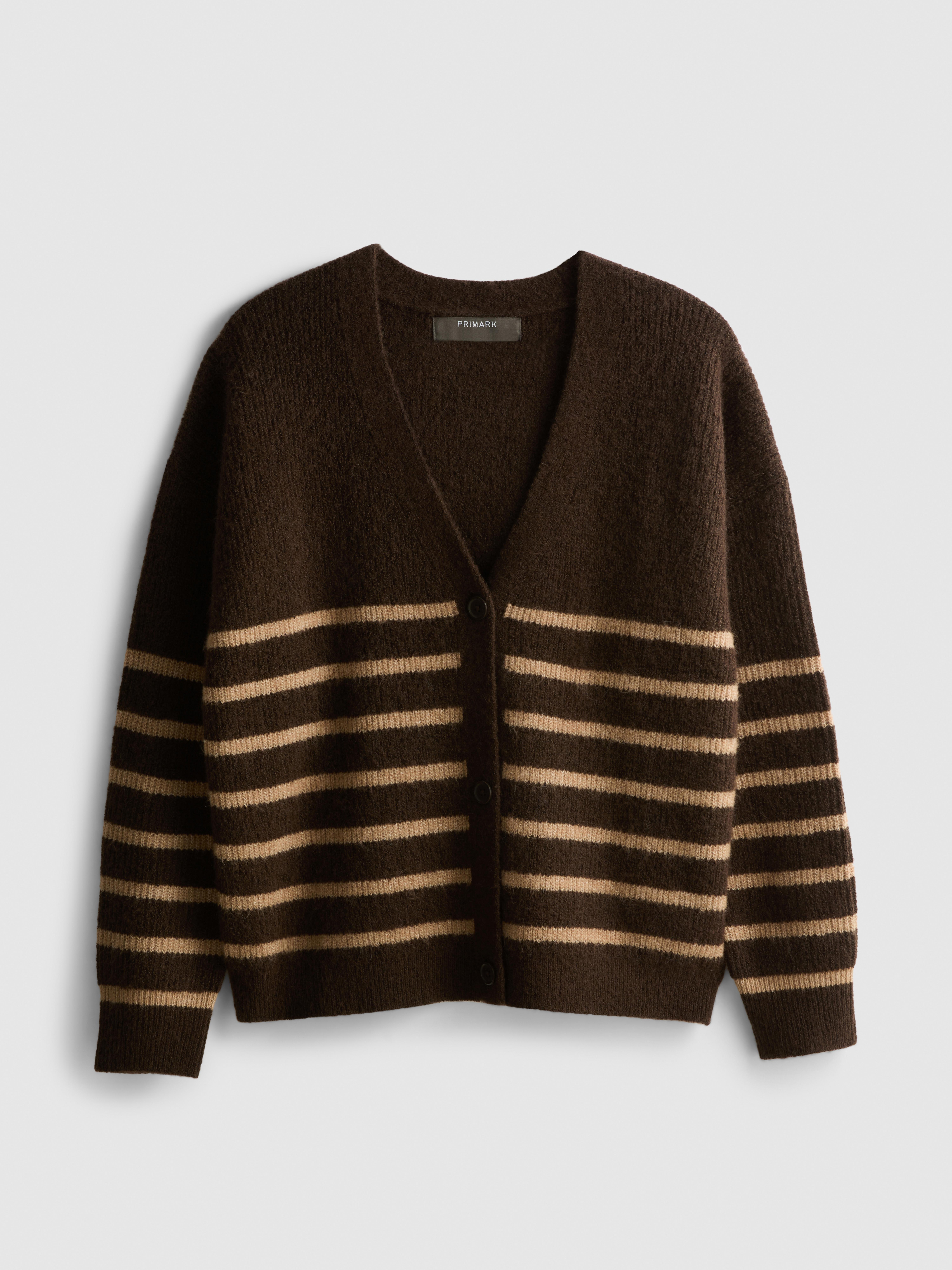 Gilet côtelé doux à col en V