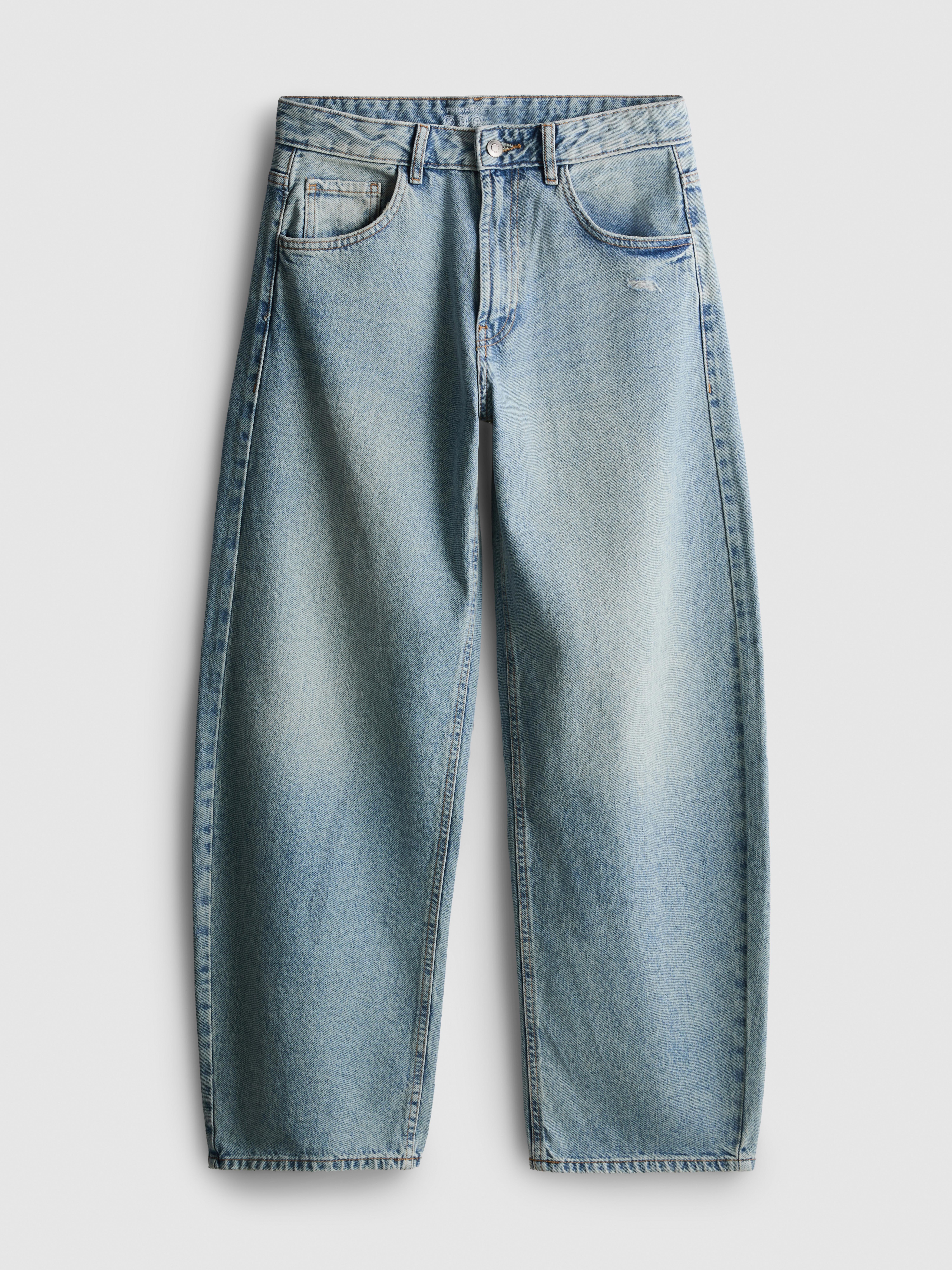 Mid Rise Boyfriend Jeans