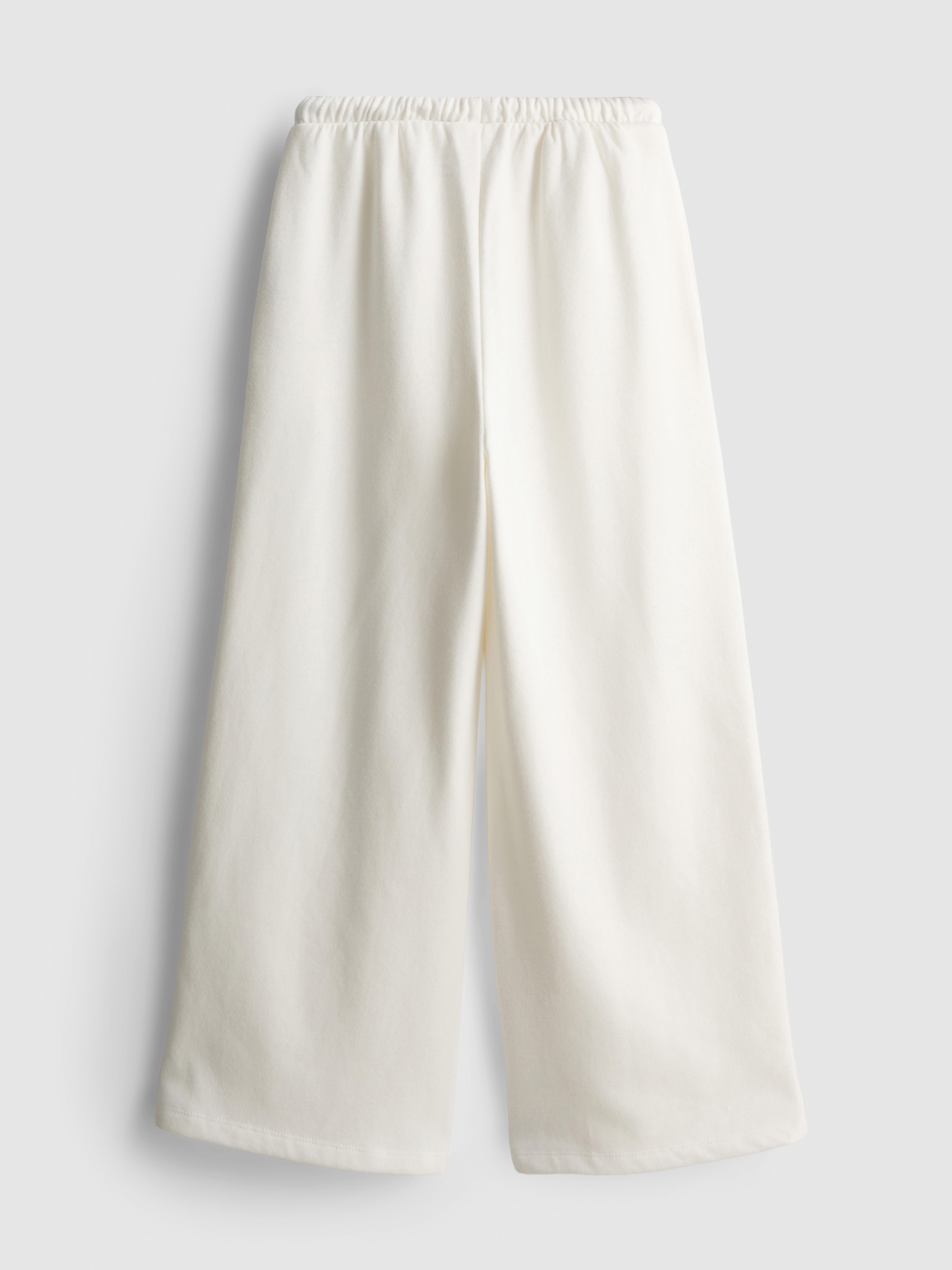 7-15yrs | Cotton-Rich Wide-Leg Joggers
