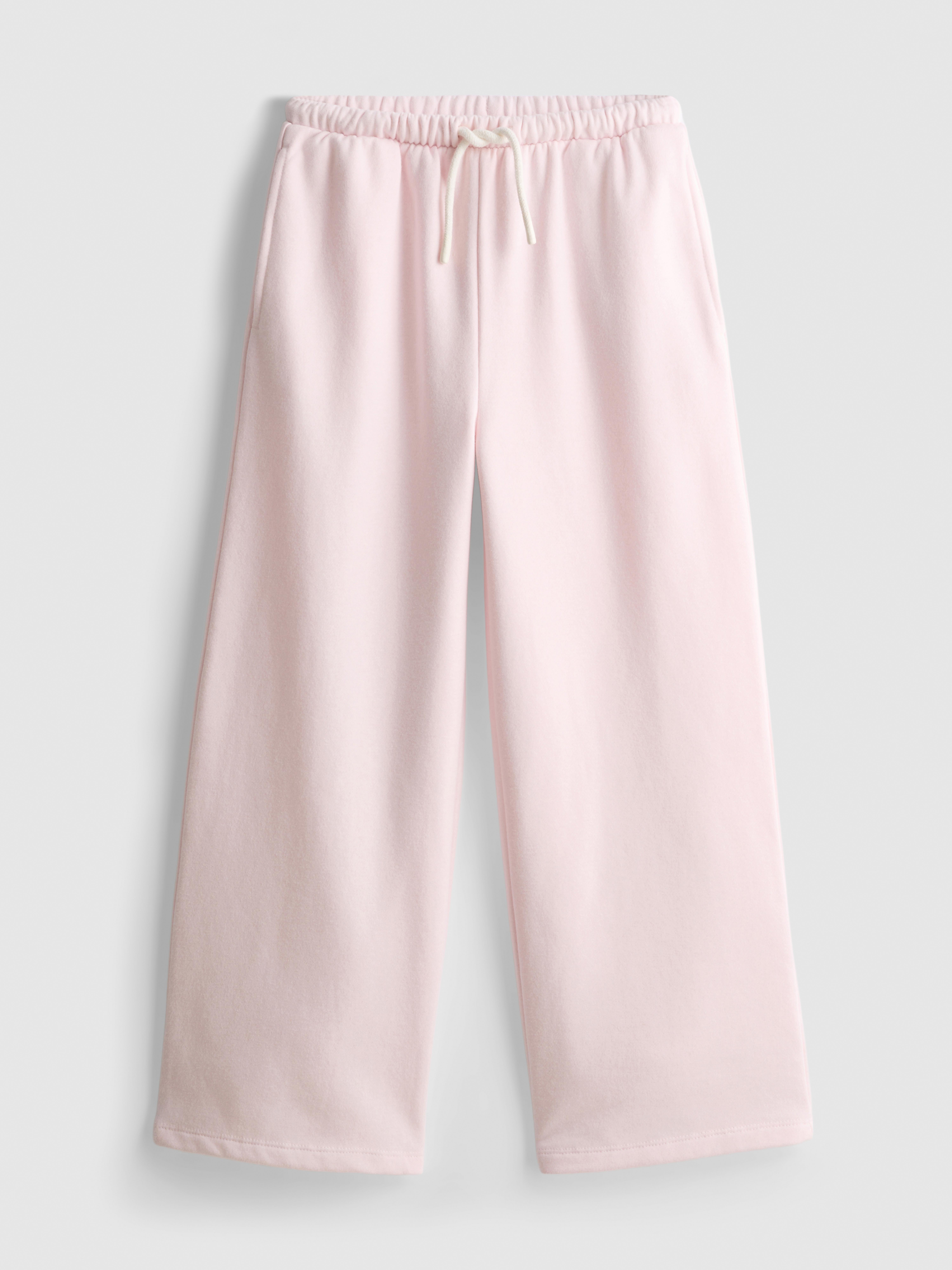 7-15yrs | Cotton-Rich Wide-Leg Joggers