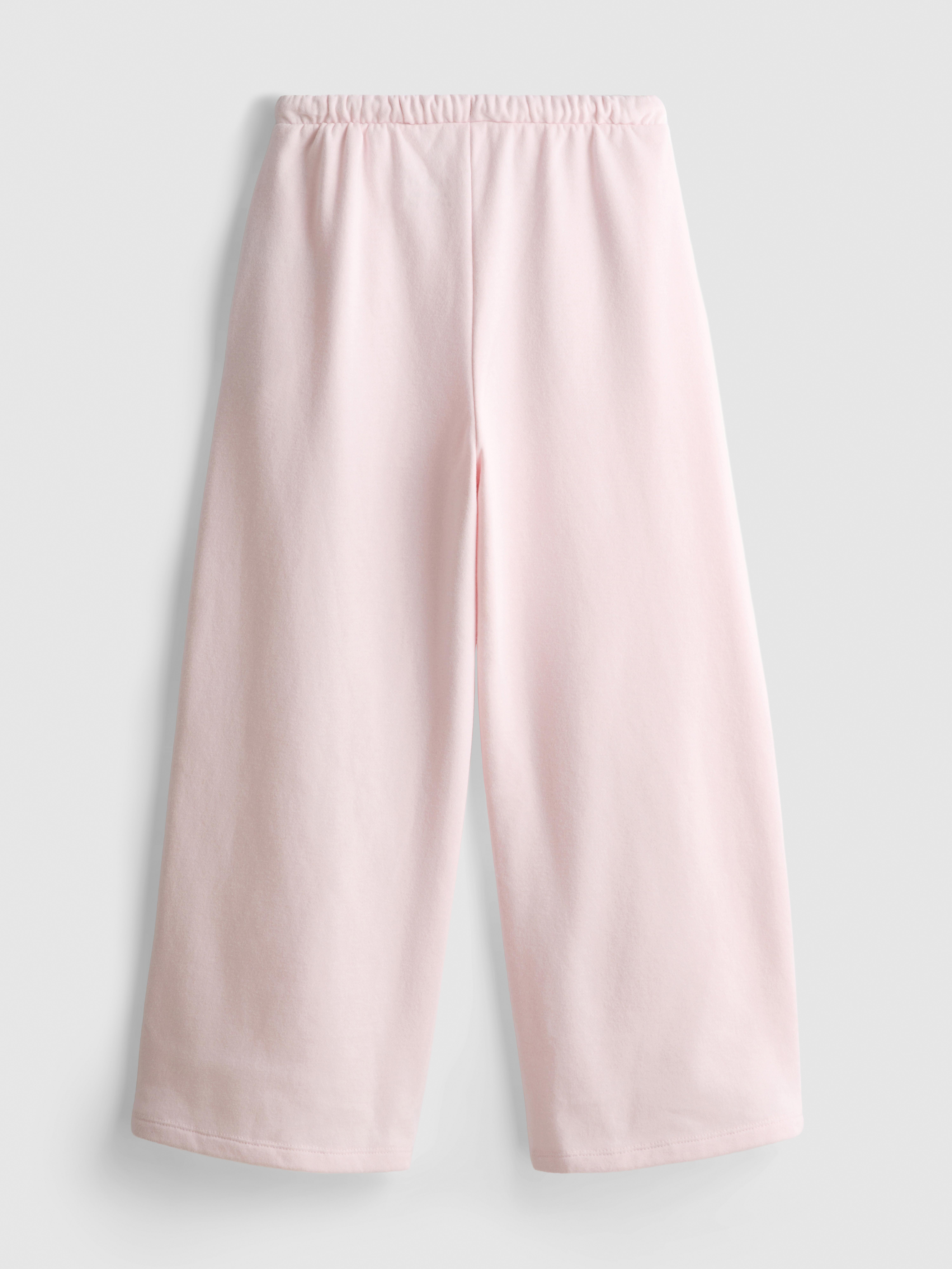 7-15yrs | Cotton-Rich Wide-Leg Joggers