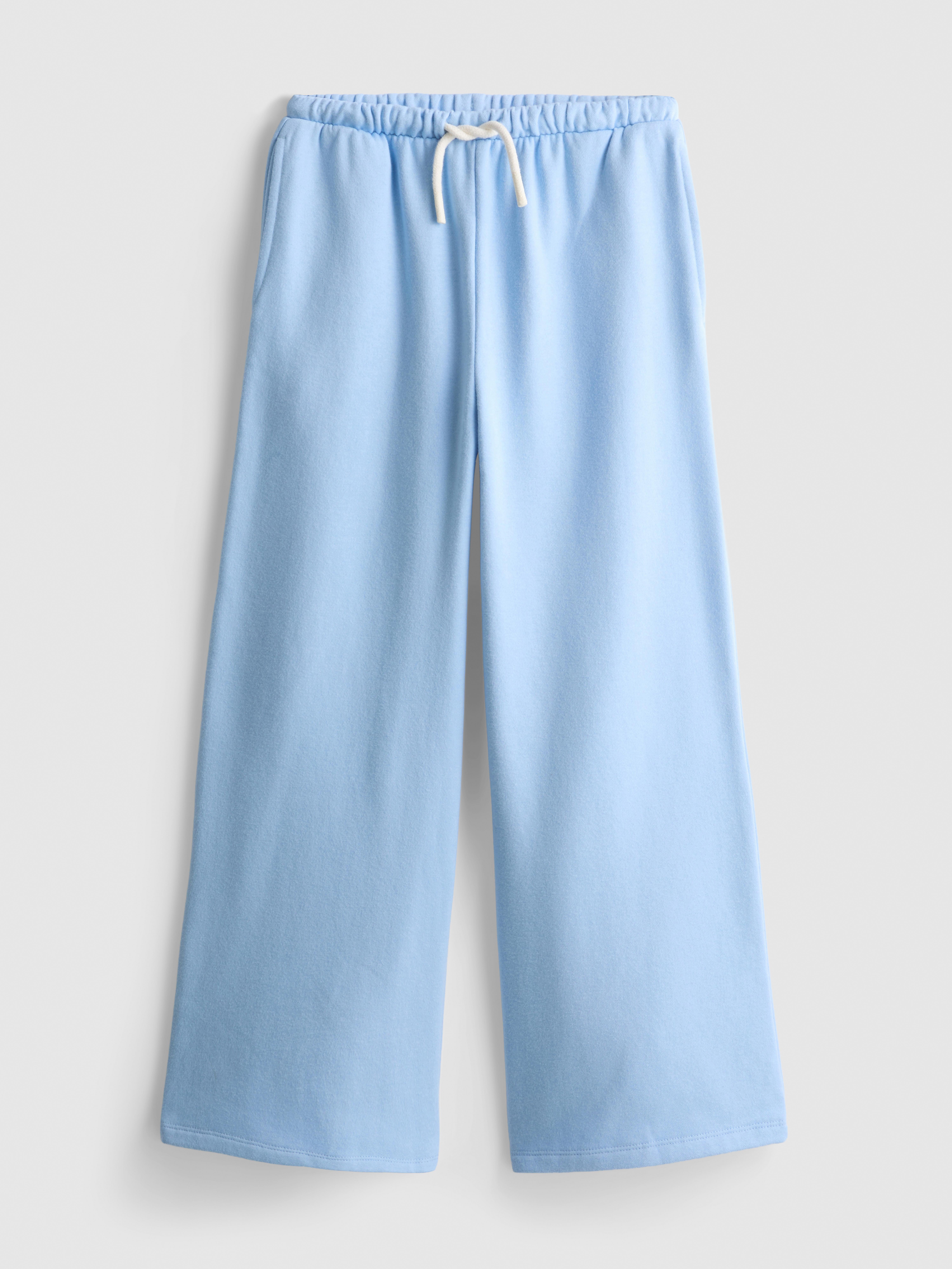 7-15yrs | Cotton-Rich Wide-Leg Joggers
