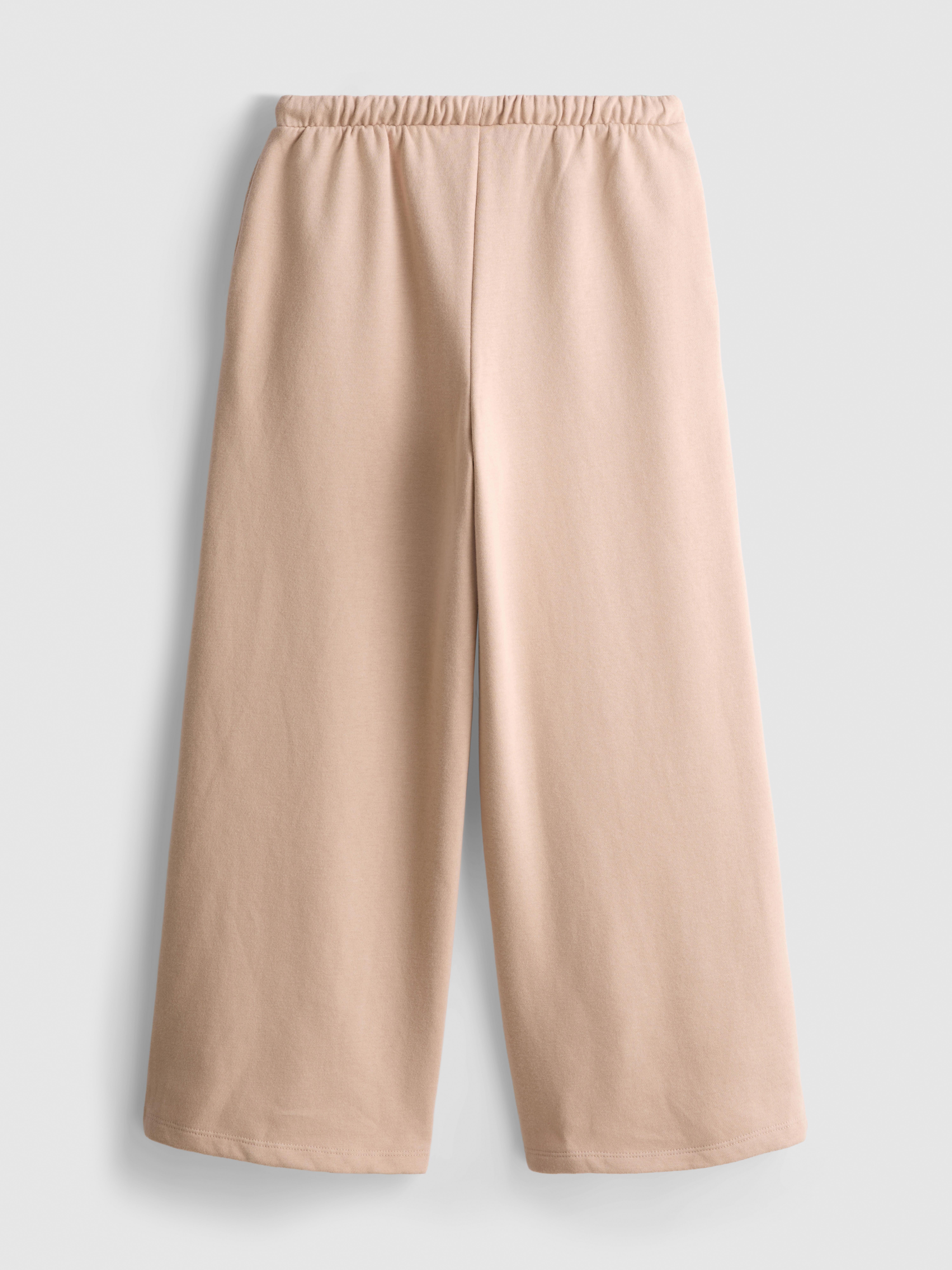 7-15yrs | Cotton-Rich Wide-Leg Joggers