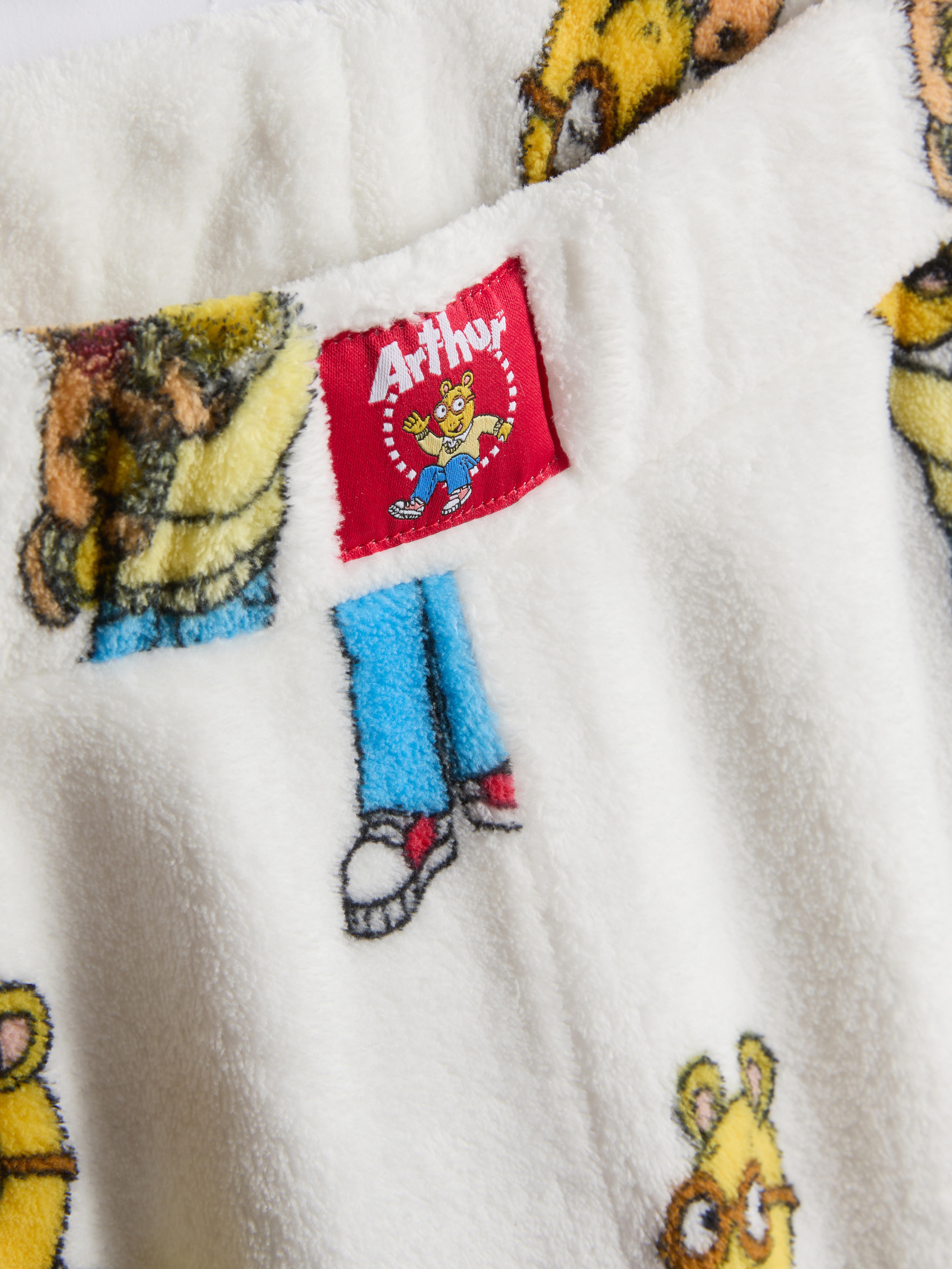Bas de pyjama large duveteux Arthur