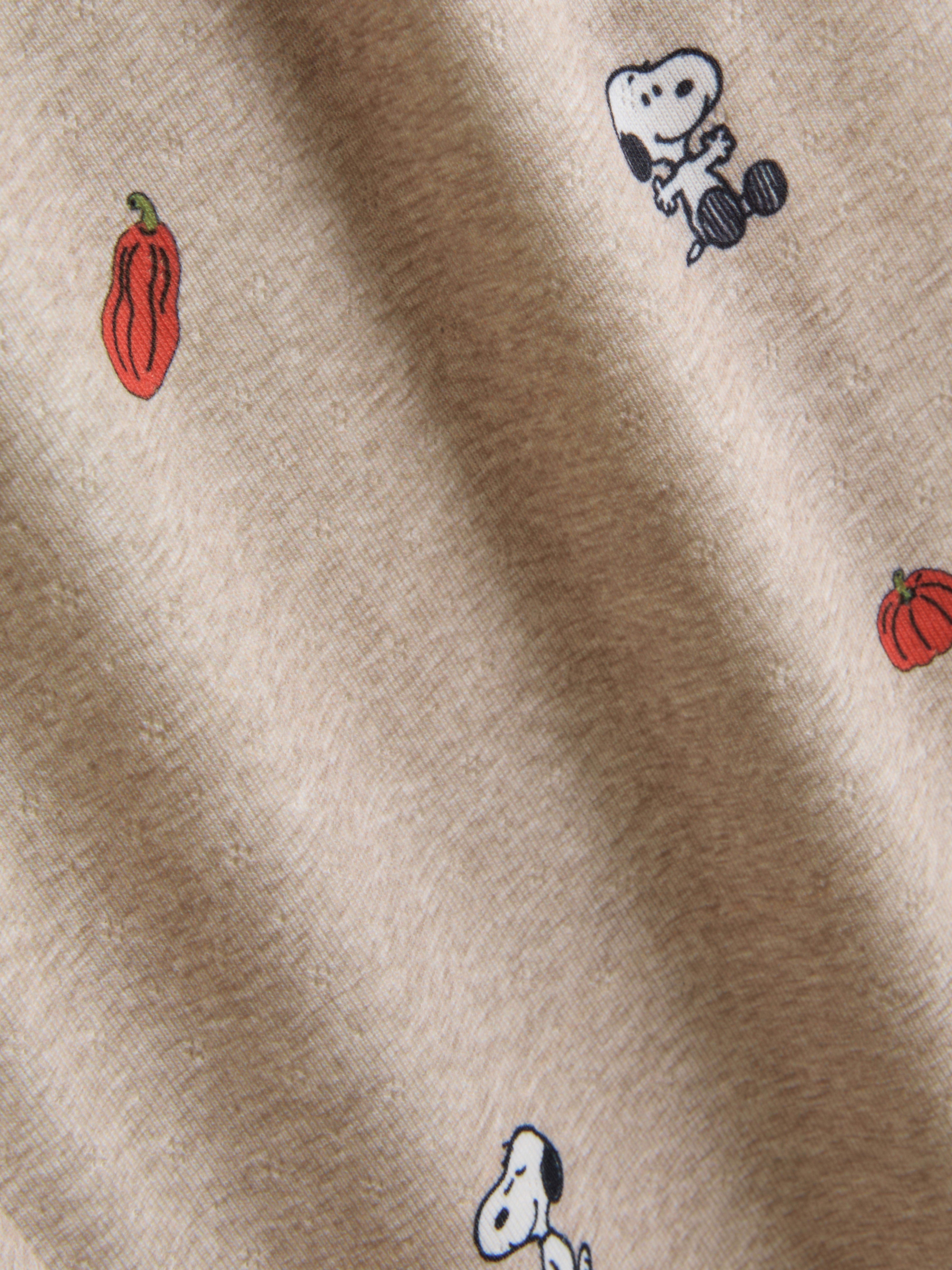Snoopy Graphic Pointelle Pajama Bottoms