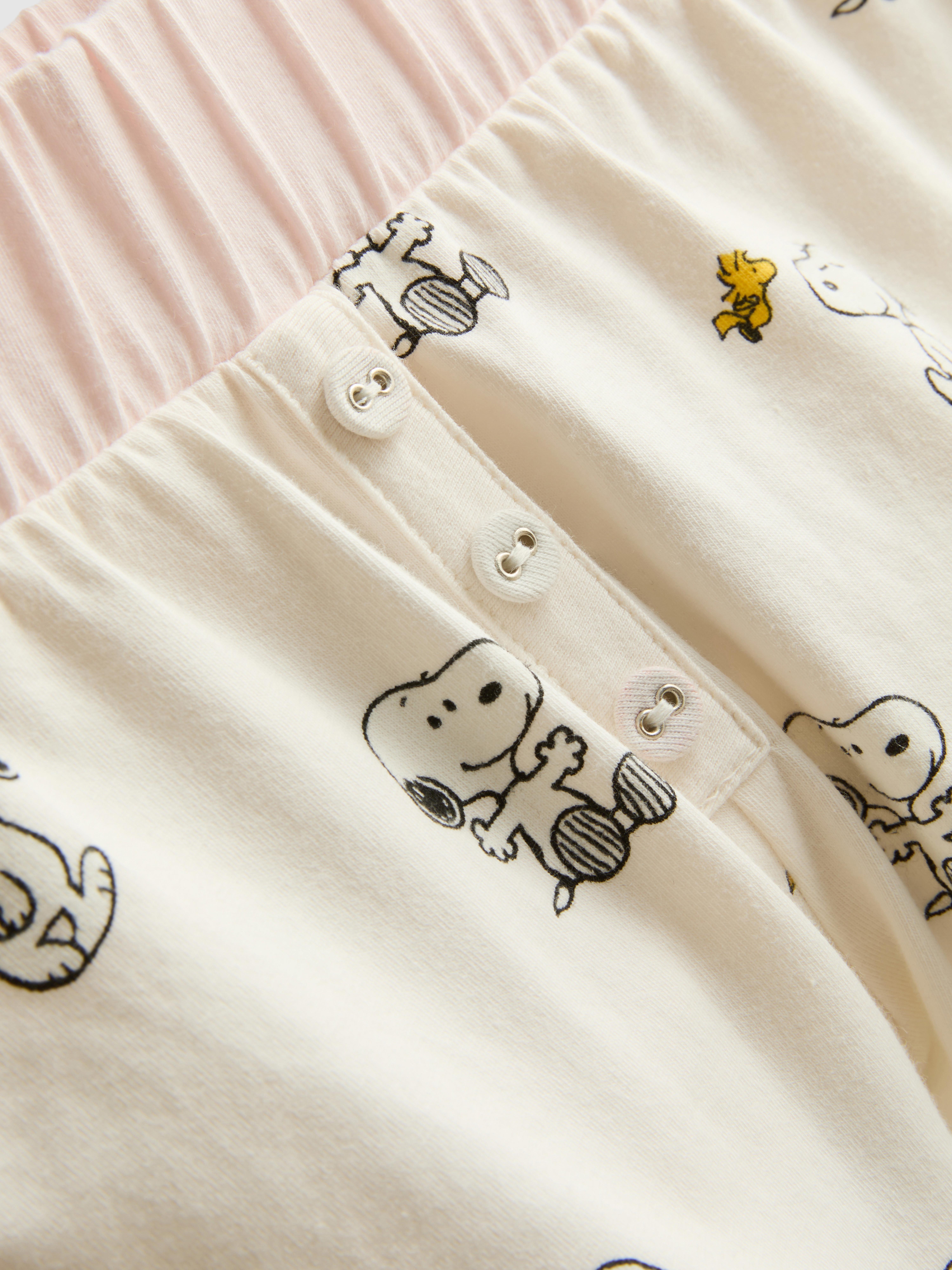 Snoopy Cotton Rich Shorty Pajamas