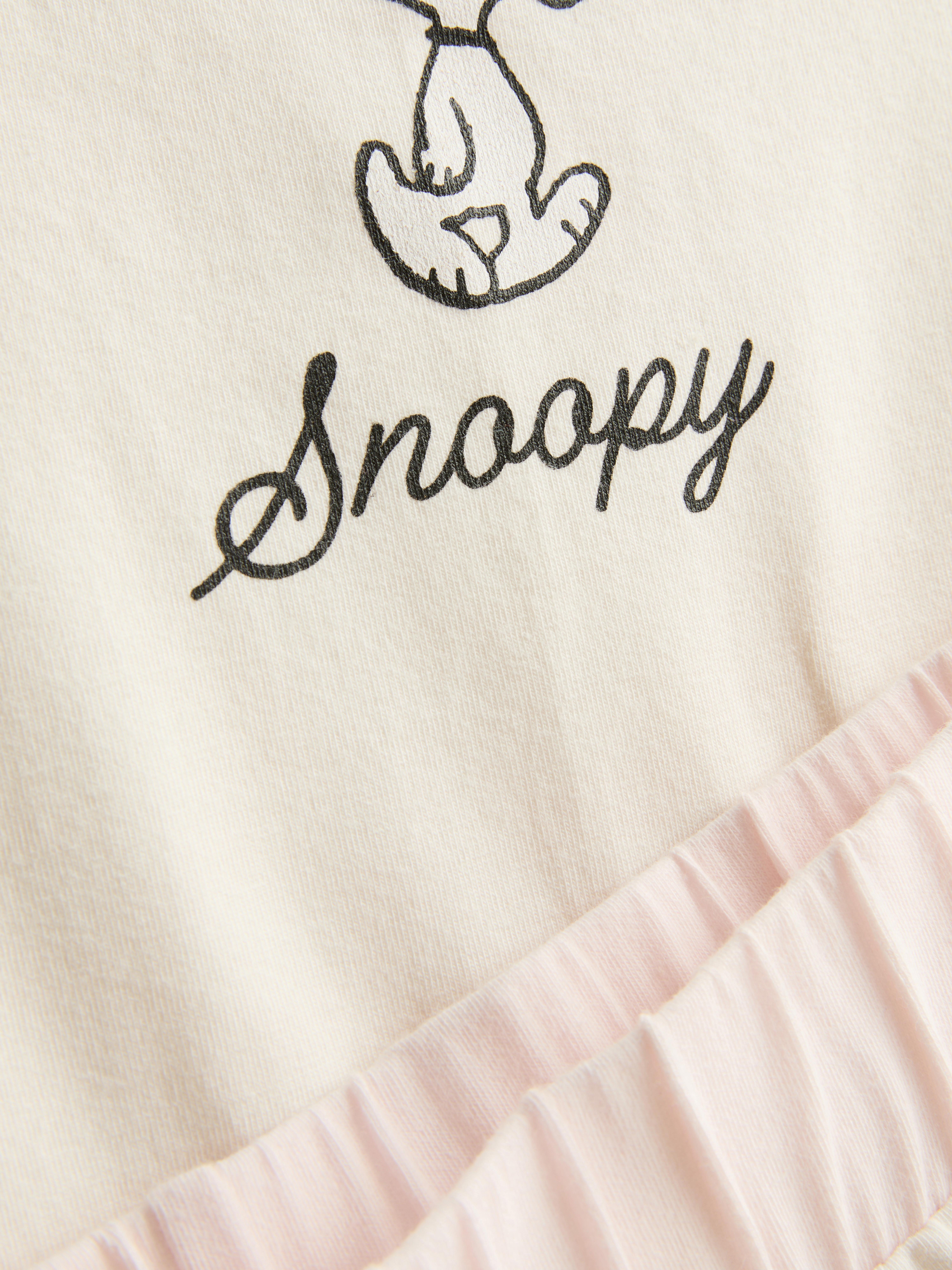 Snoopy Cotton Rich Shorty Pajamas