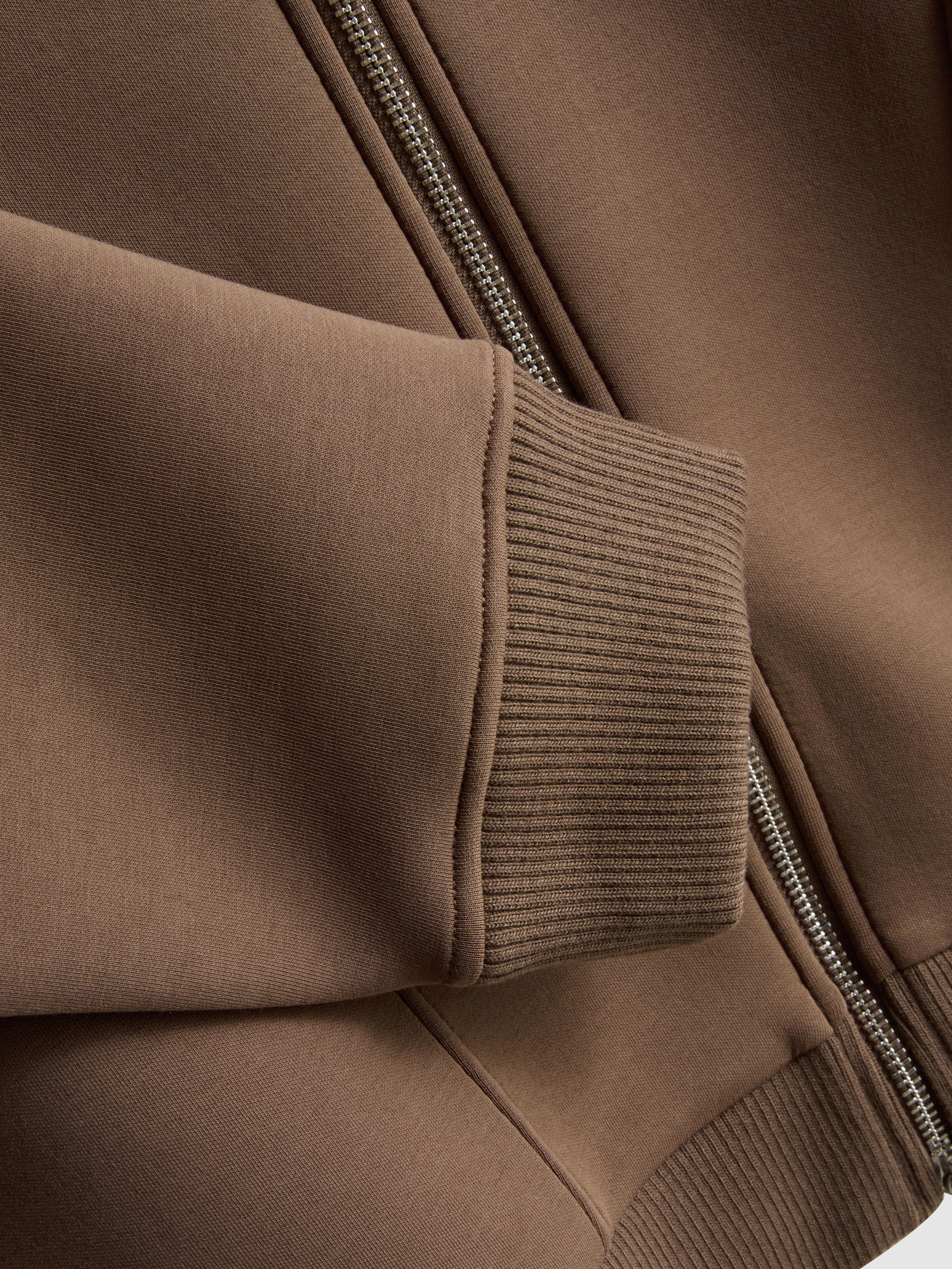 The Edit | Cotton Blend Scuba Bomber