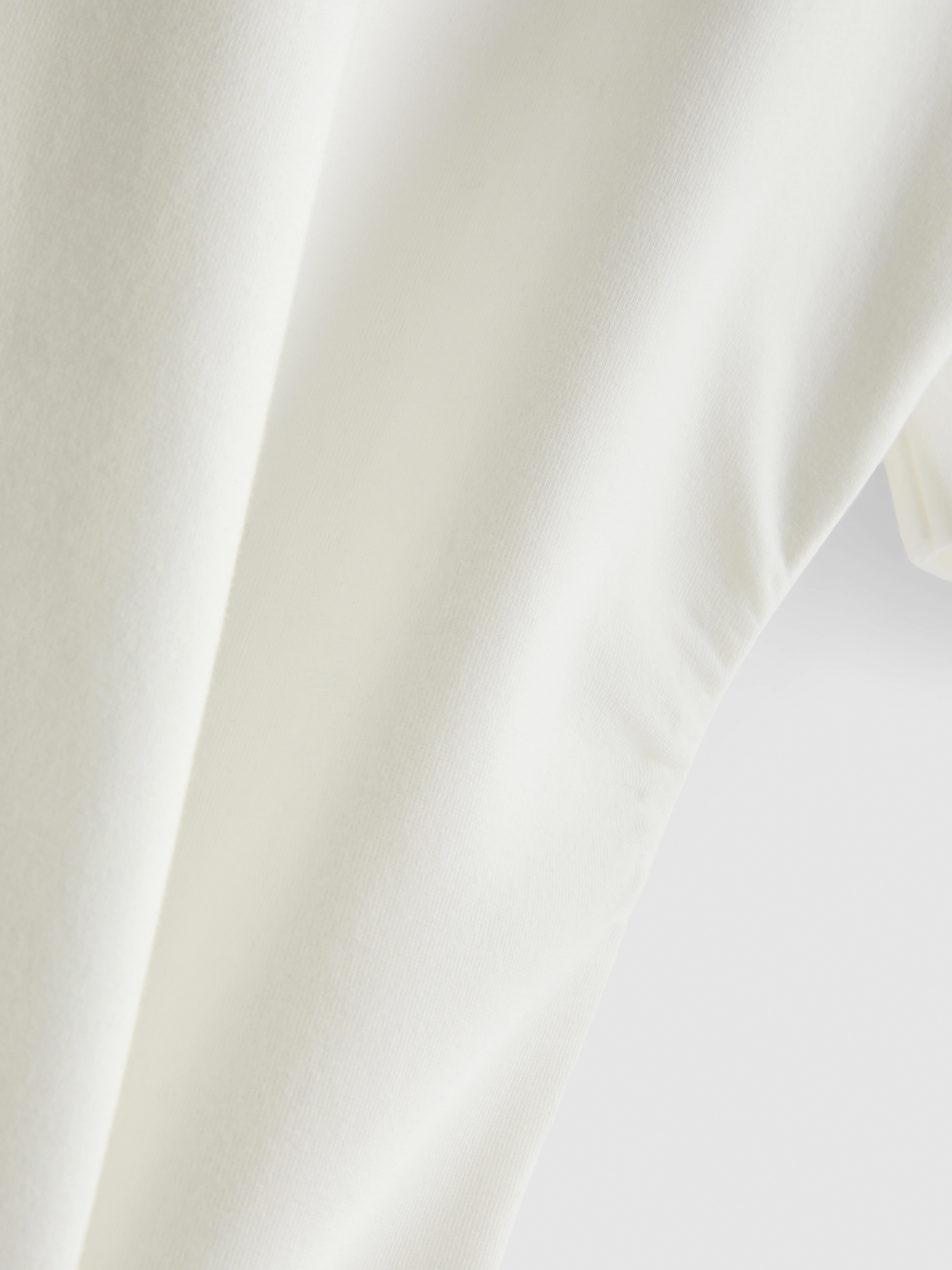 Katoenrijk T-shirt met rimpeldetails By Coleen