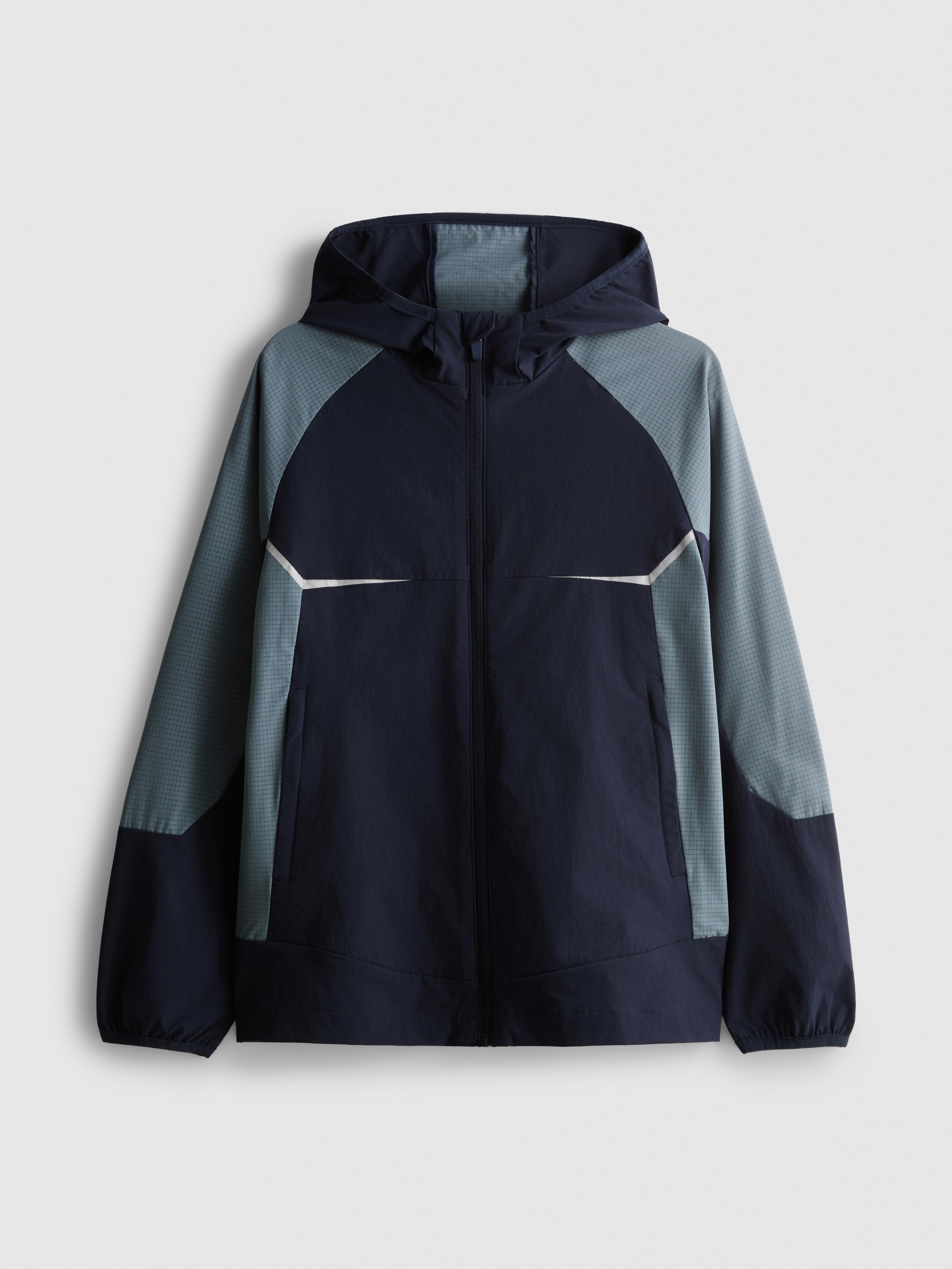 7-15yrs | Active Zip-Up Jacket Navy
