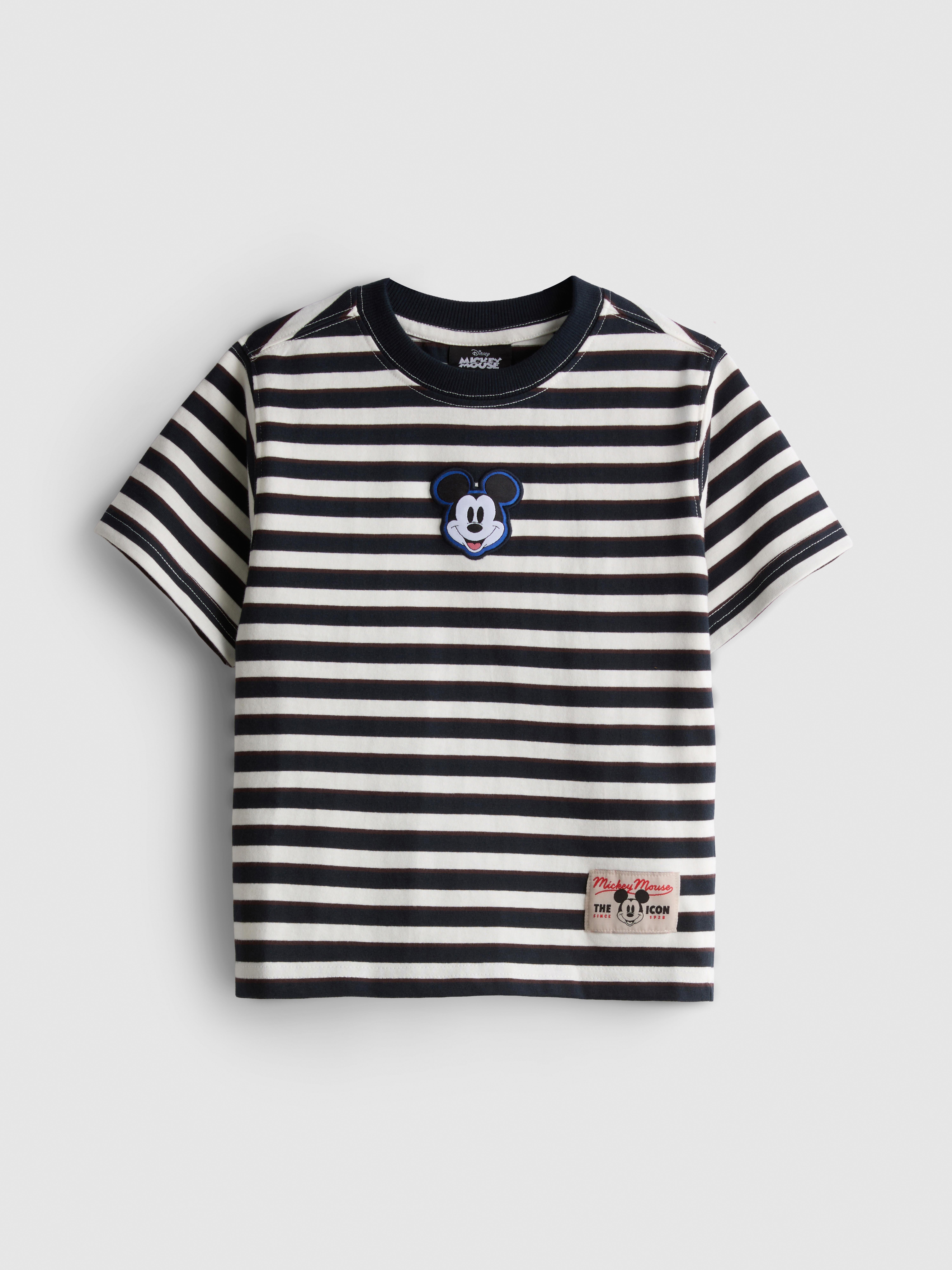 1-9 jr | Gestreept T-shirt Disney's Mickey Mouse