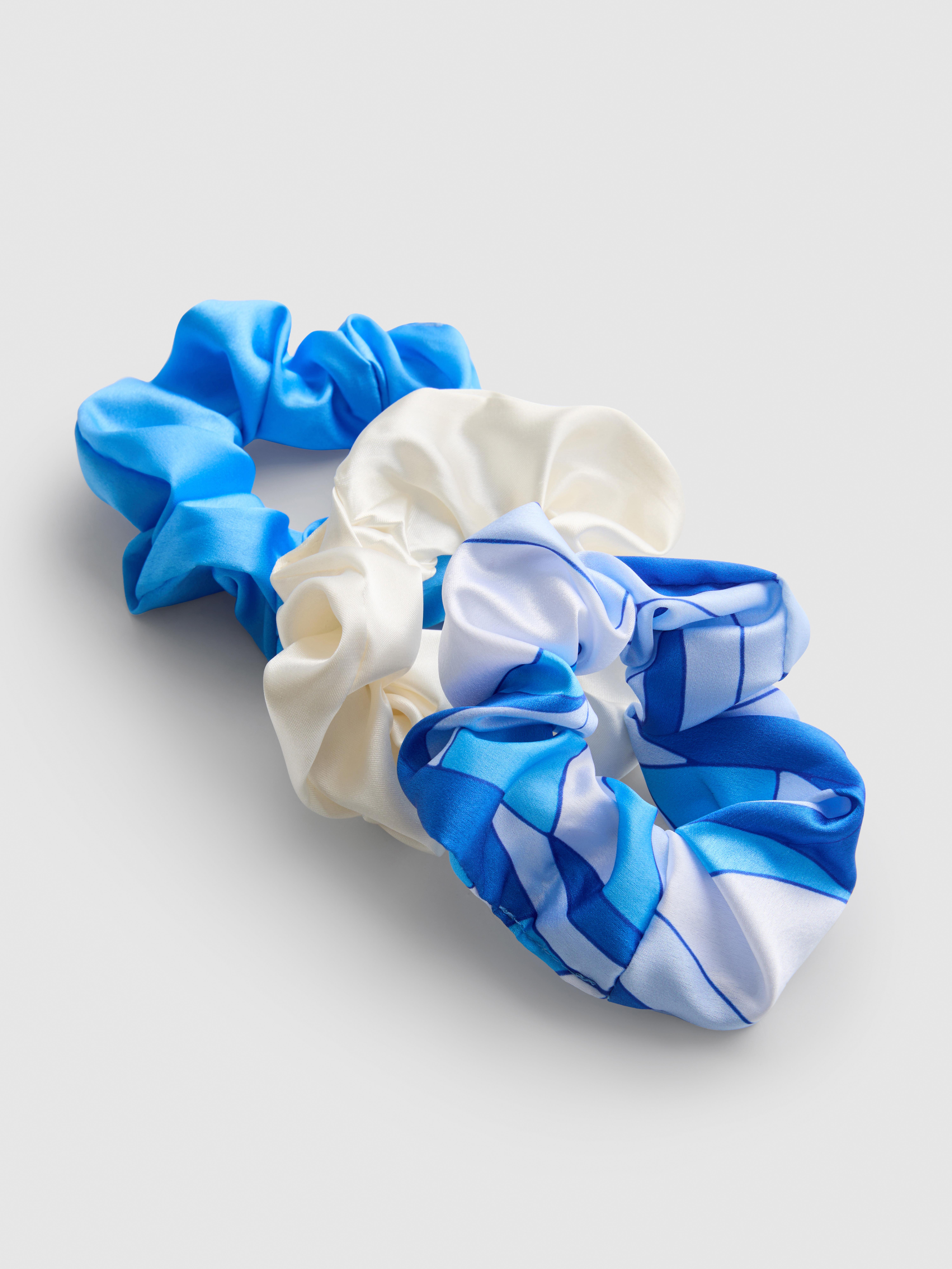 3 gumičky scrunchie