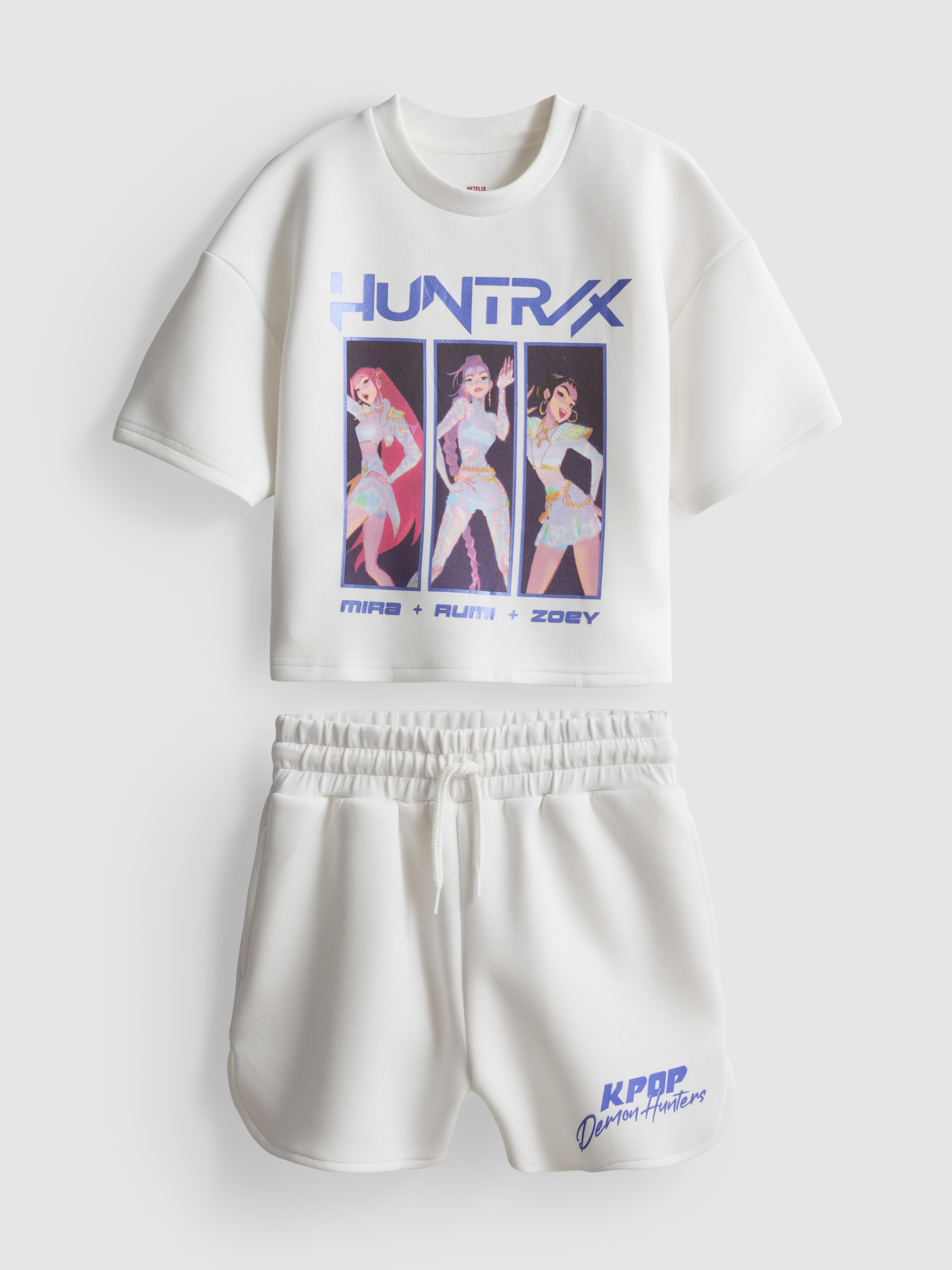 5-15yrs | KPop Demon Hunters Shorts and T-shirt Set