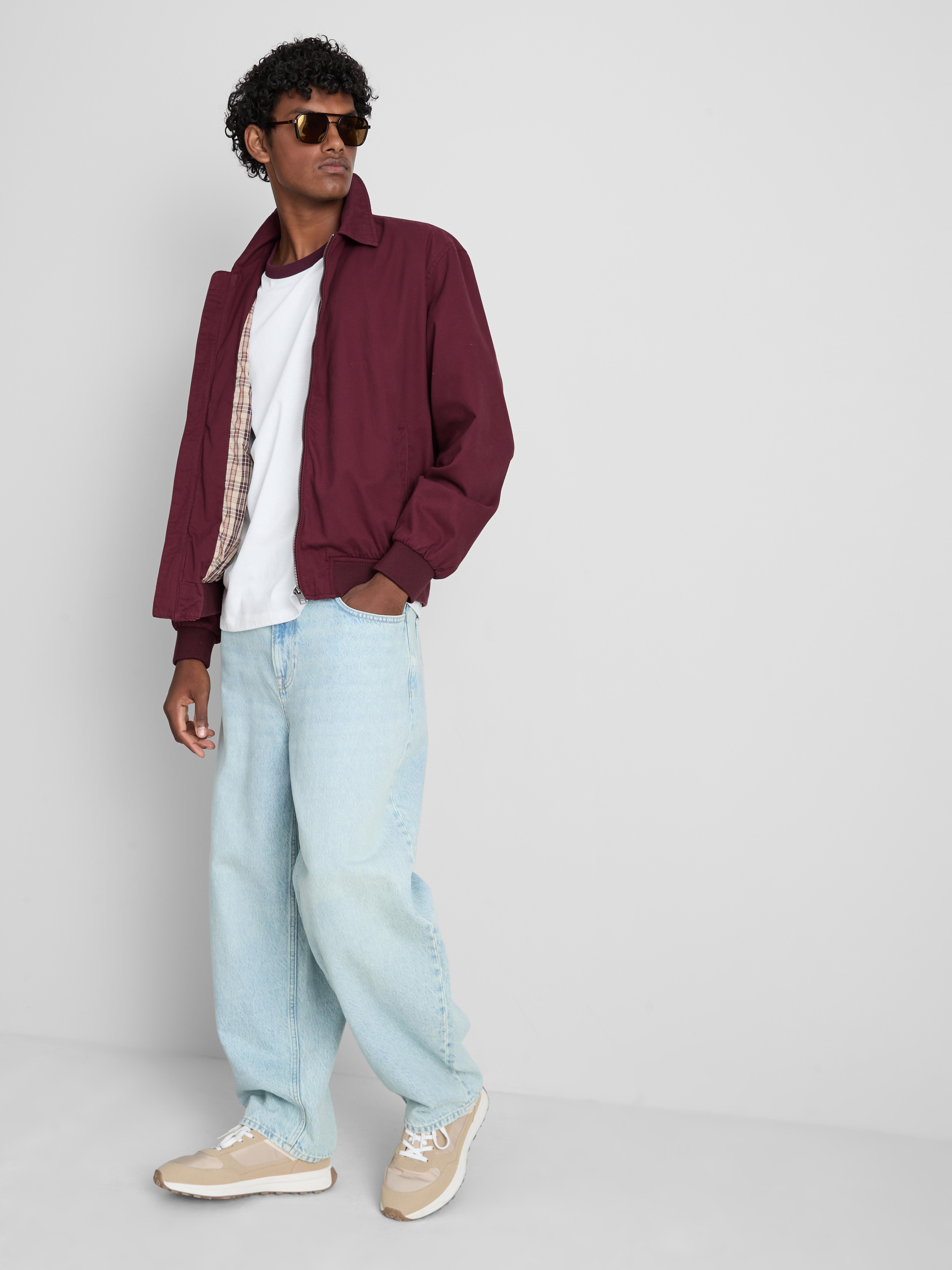Collared Harrington Jacket