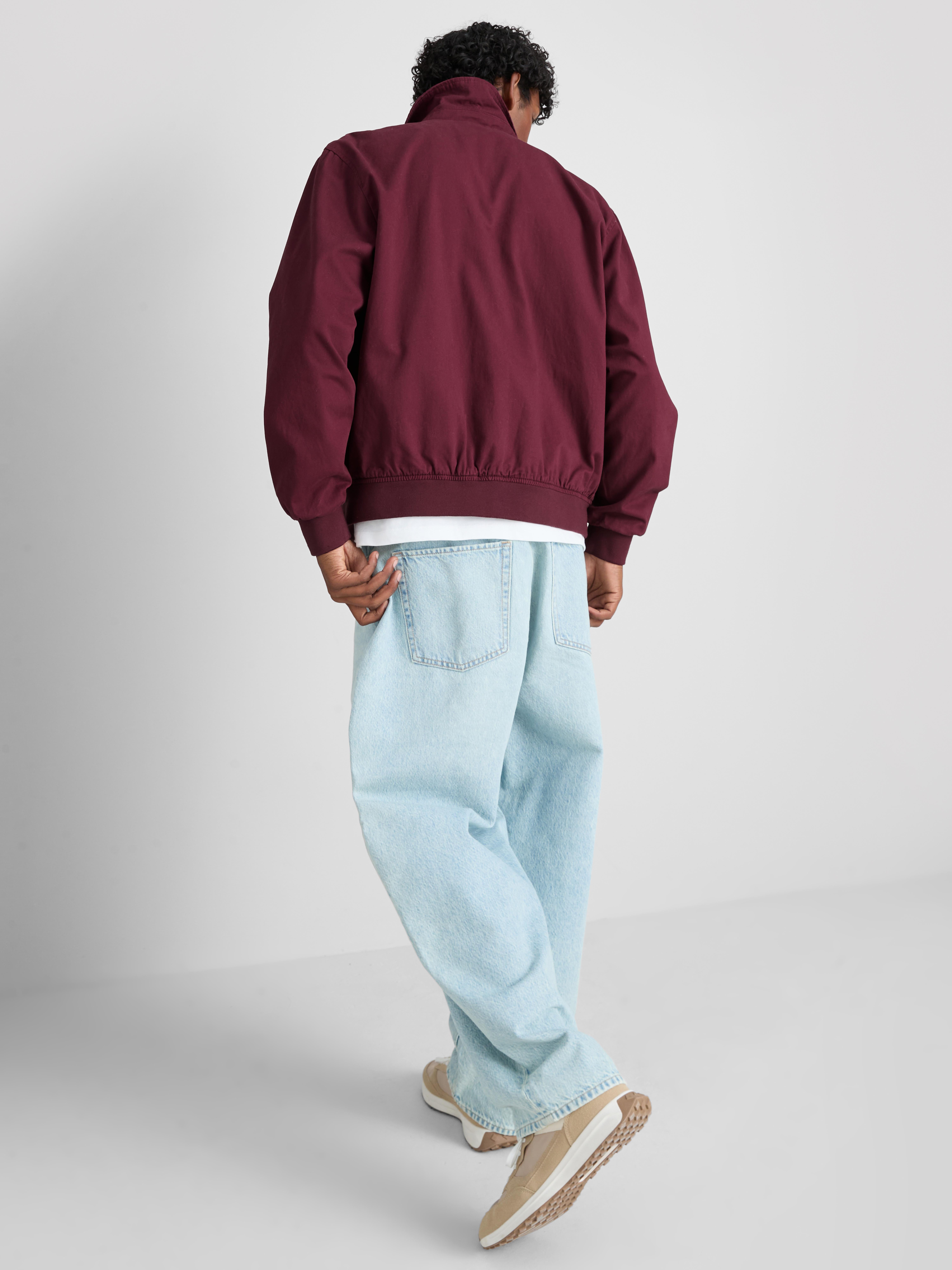 Collared Harrington Jacket
