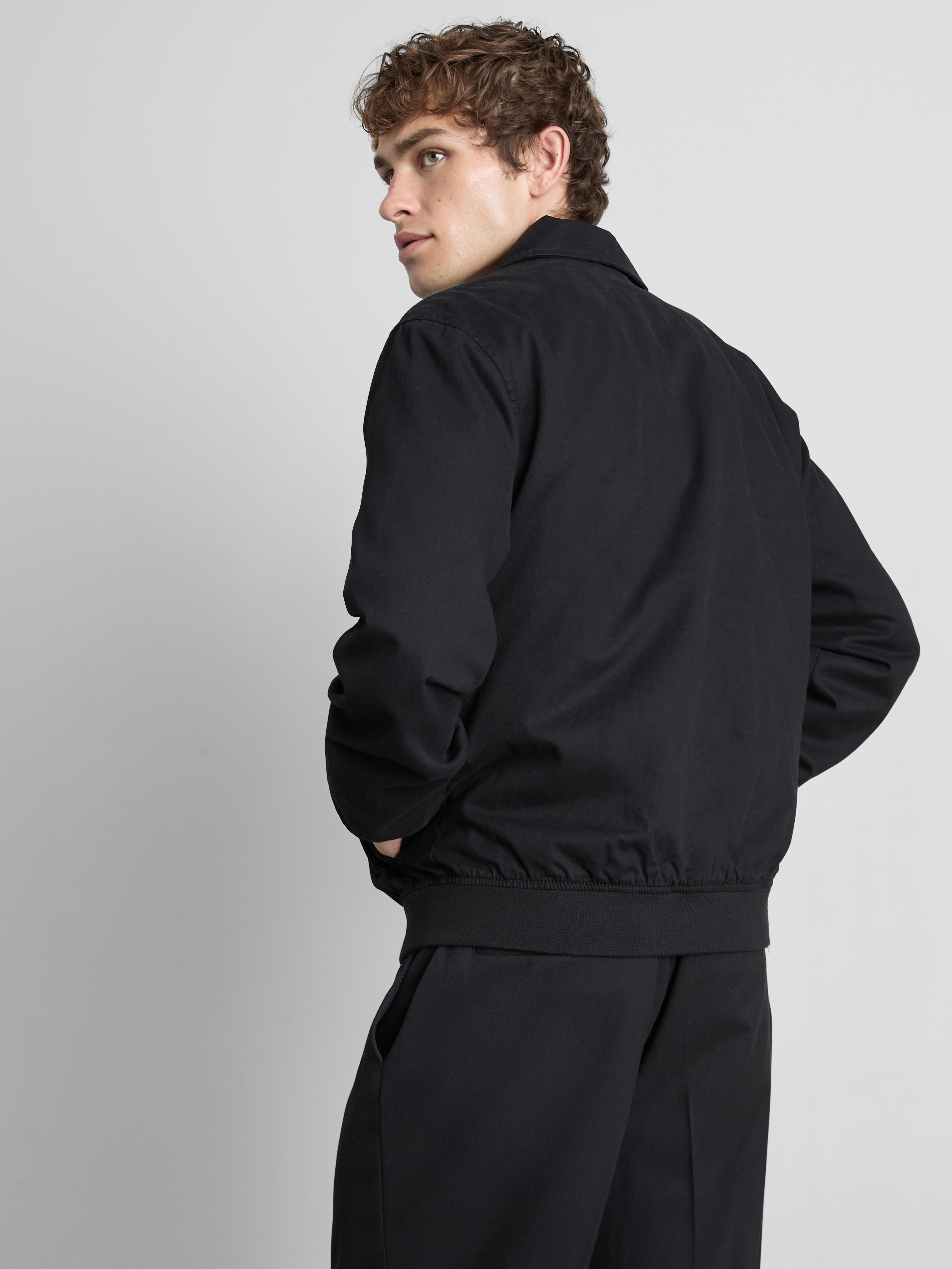 Collared Harrington Jacket