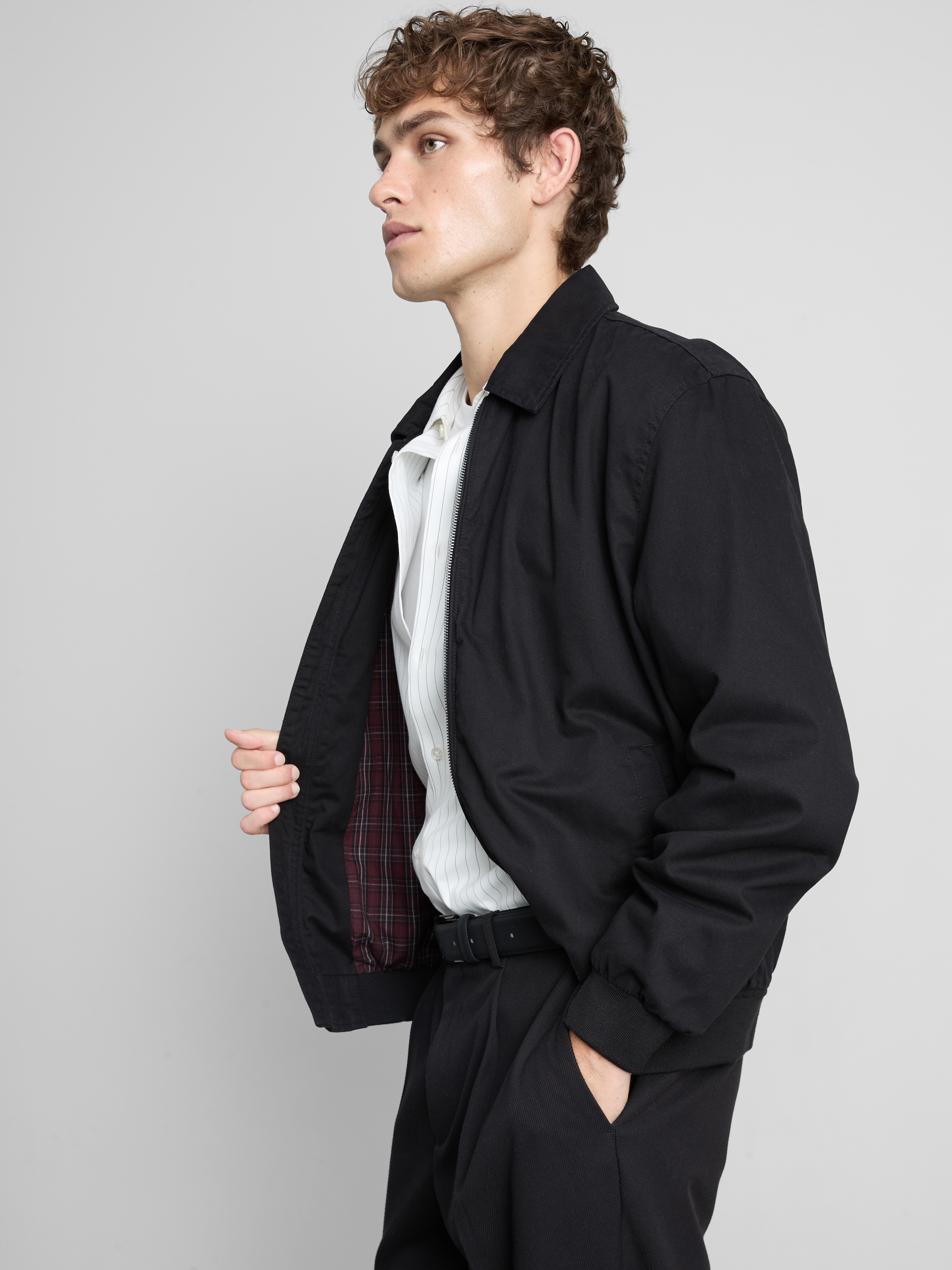 Collared Harrington Jacket
