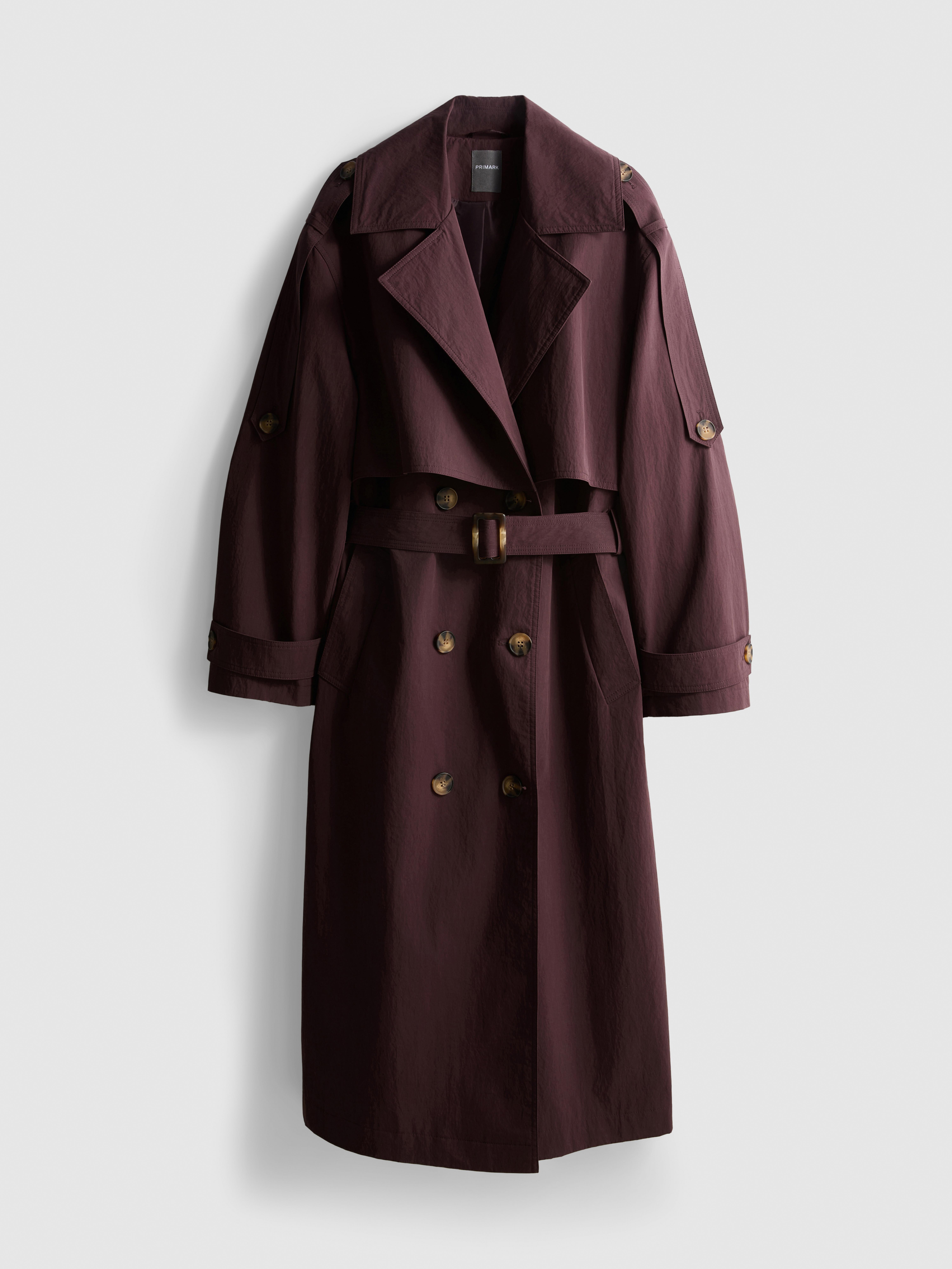 Paula Echevarría Belted Raincoat