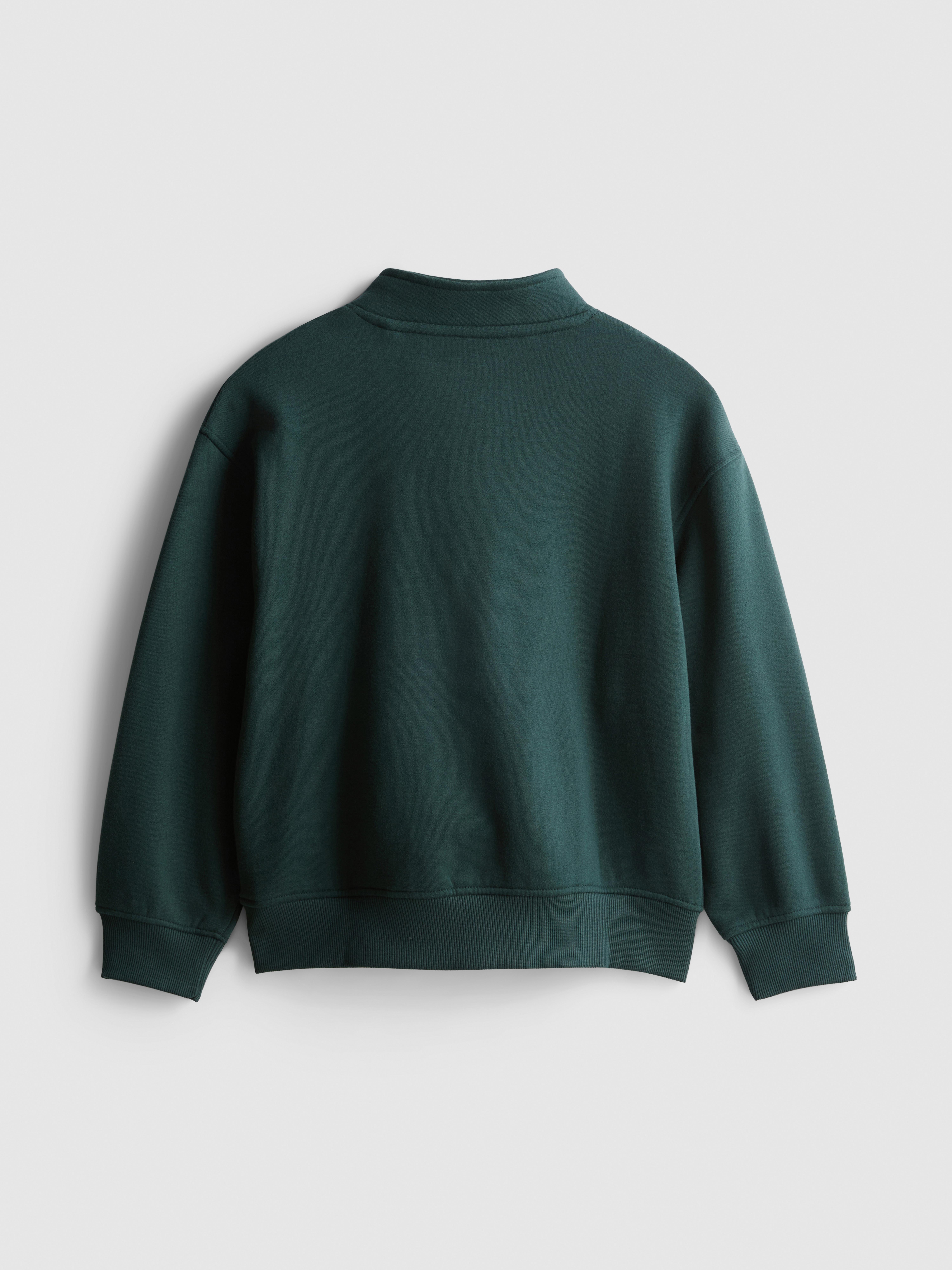 7-15yrs | Cotton-Rich Half-Zip Sweatshirt