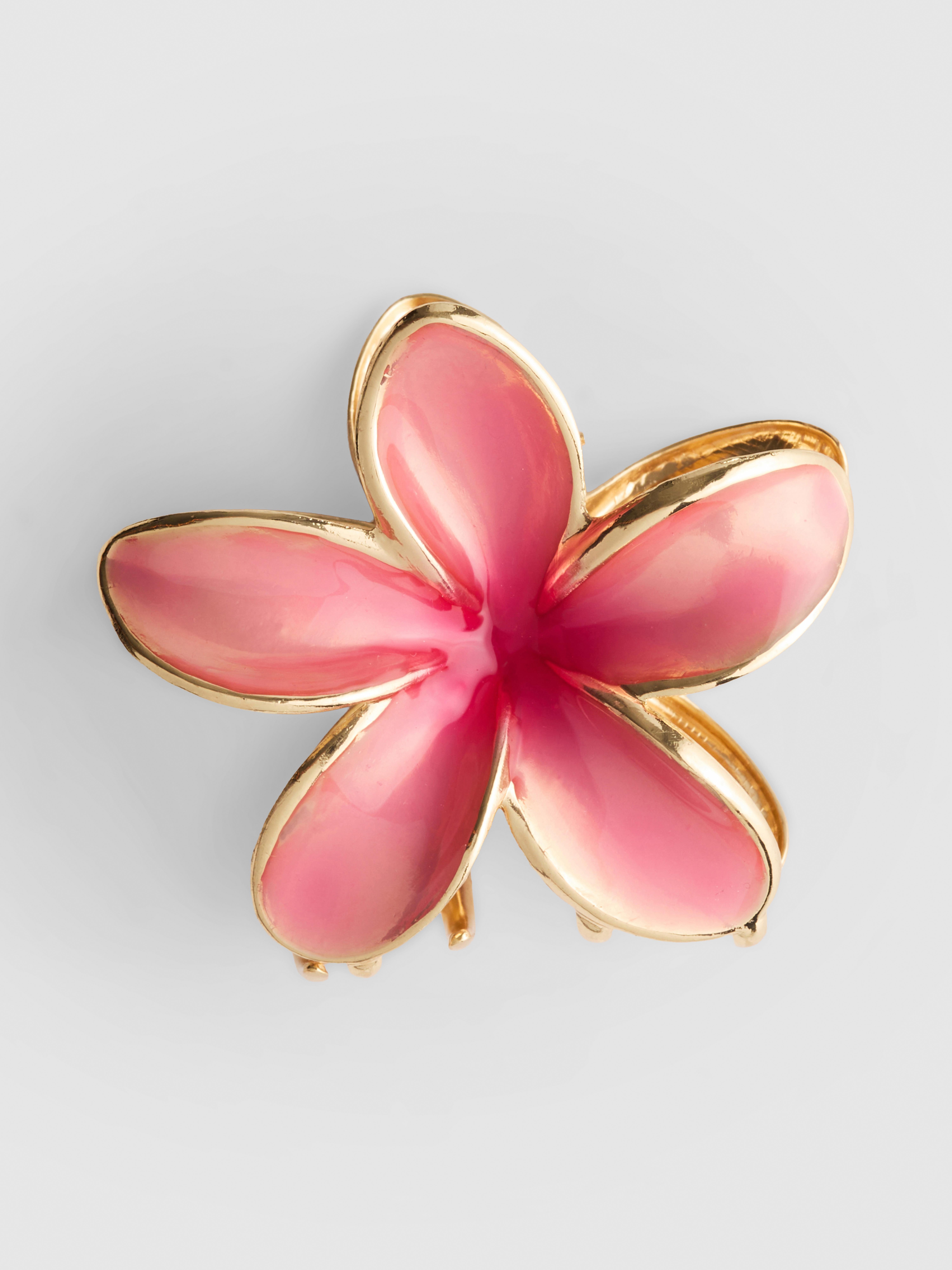 Pince à cheveux fleur