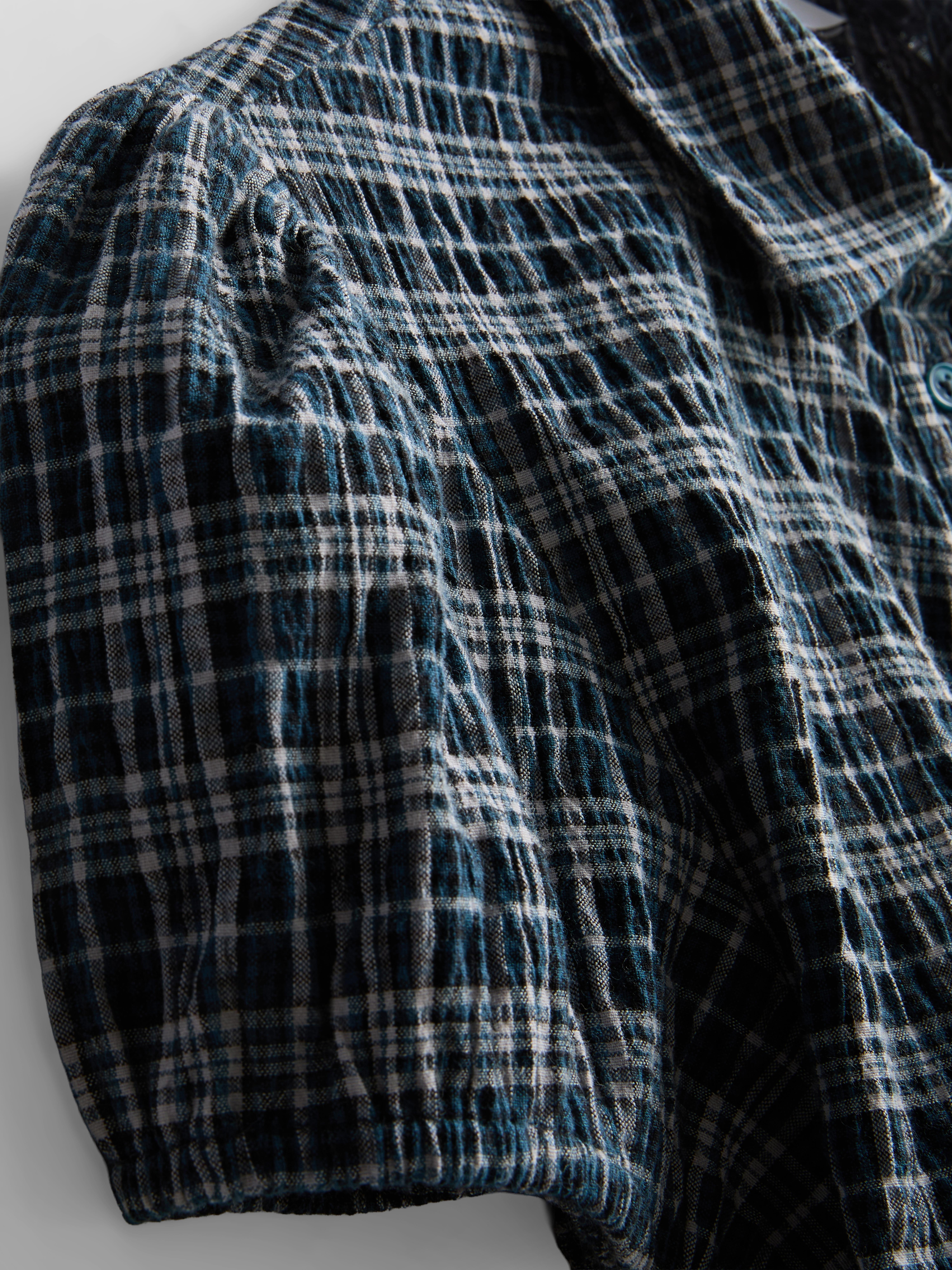 The Primark Scene | Fitted Ruche Detail Check Shirt