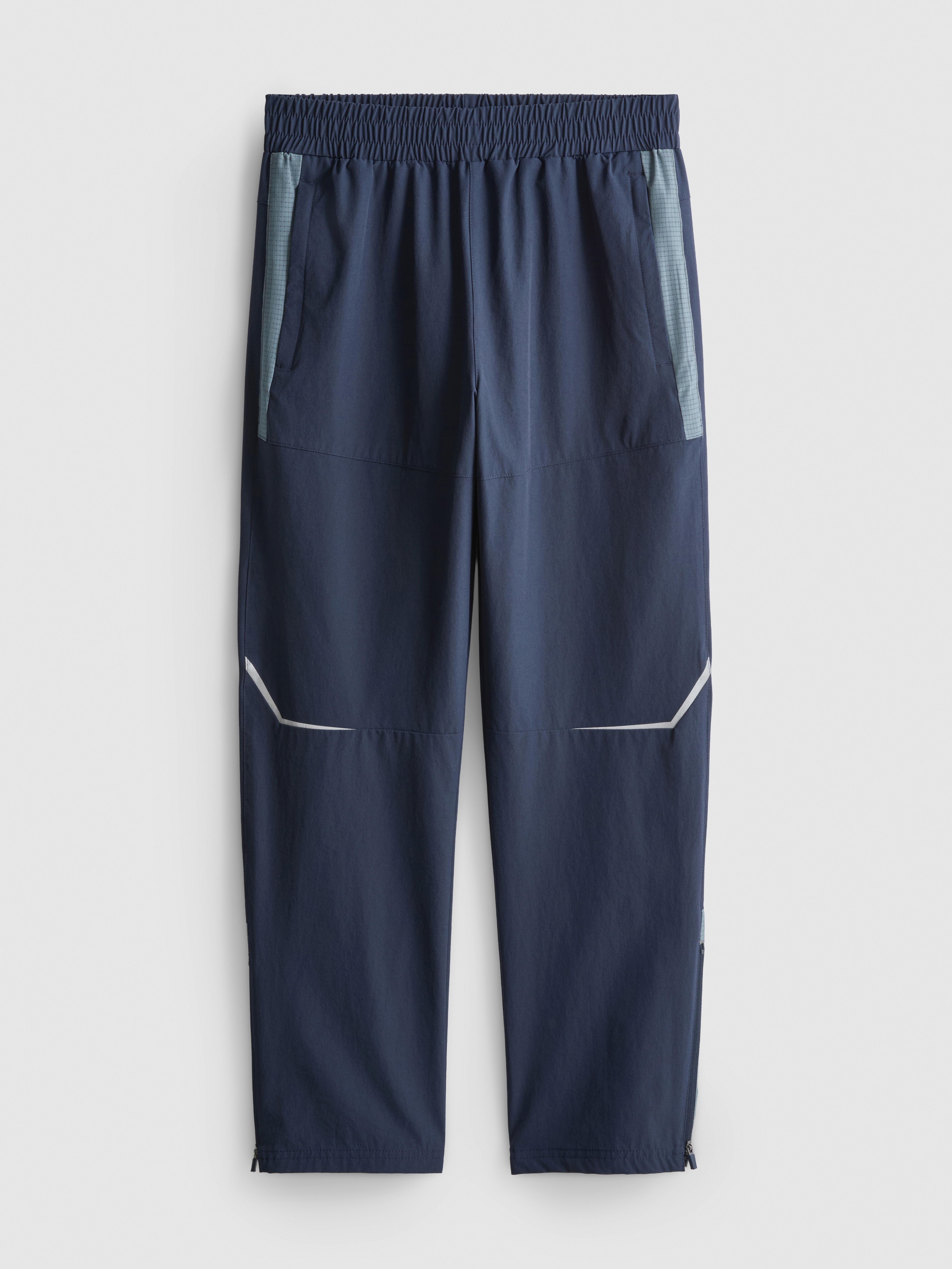 7-15yrs | Active Zip Hem Joggers Navy