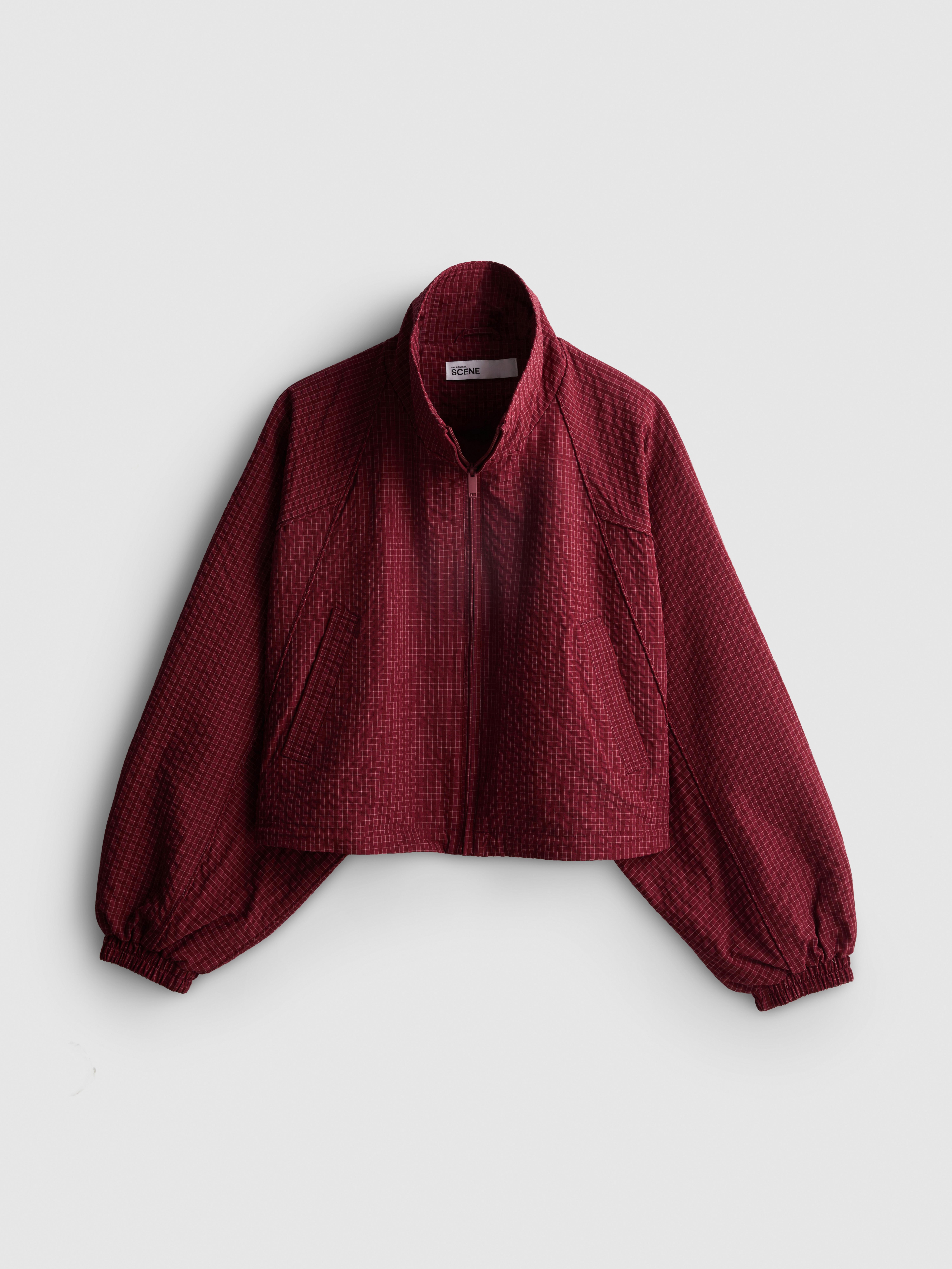 The Primark Scene | Cropped Check Windbreaker