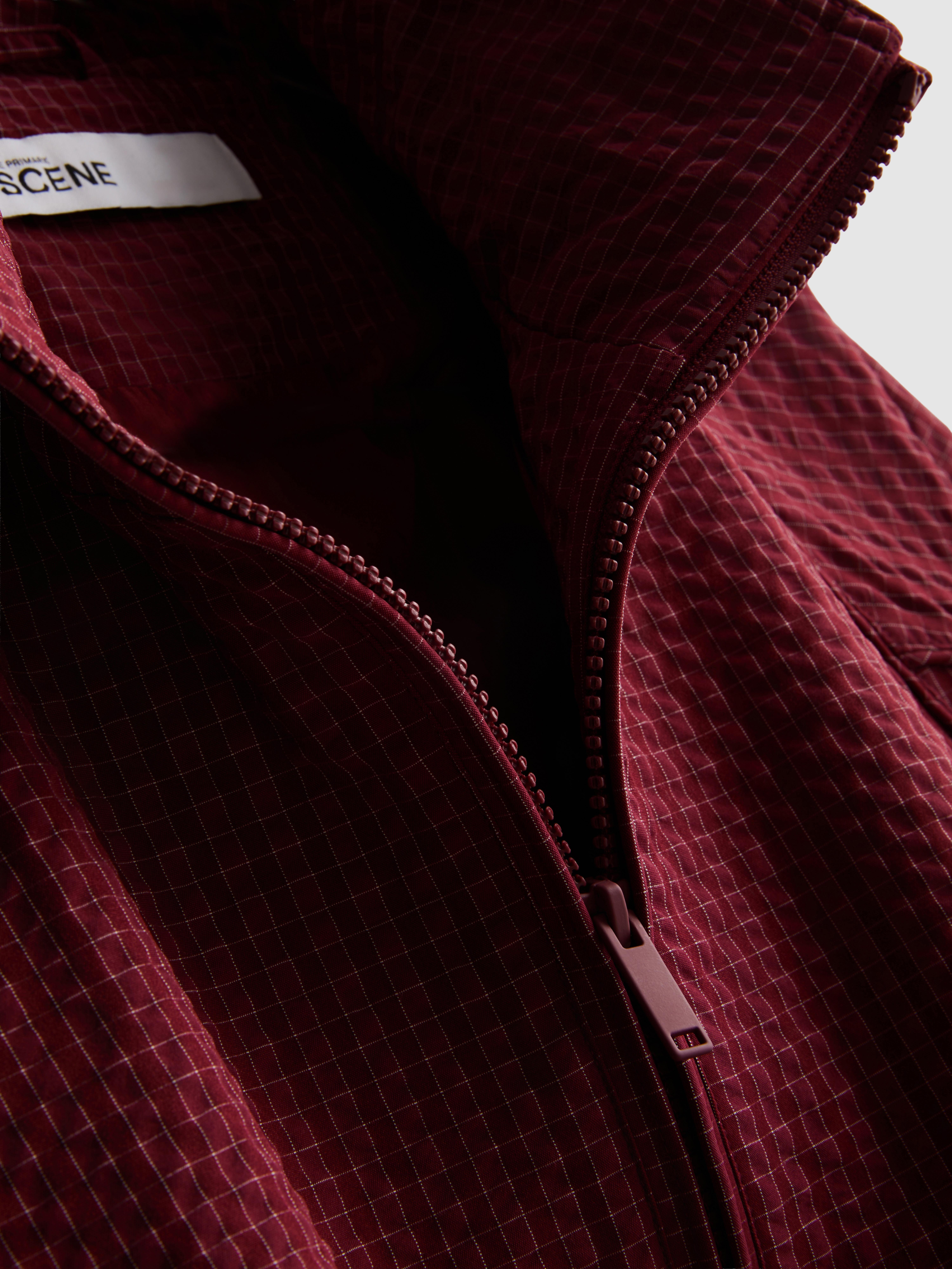 The Primark Scene | Cropped Check Windbreaker
