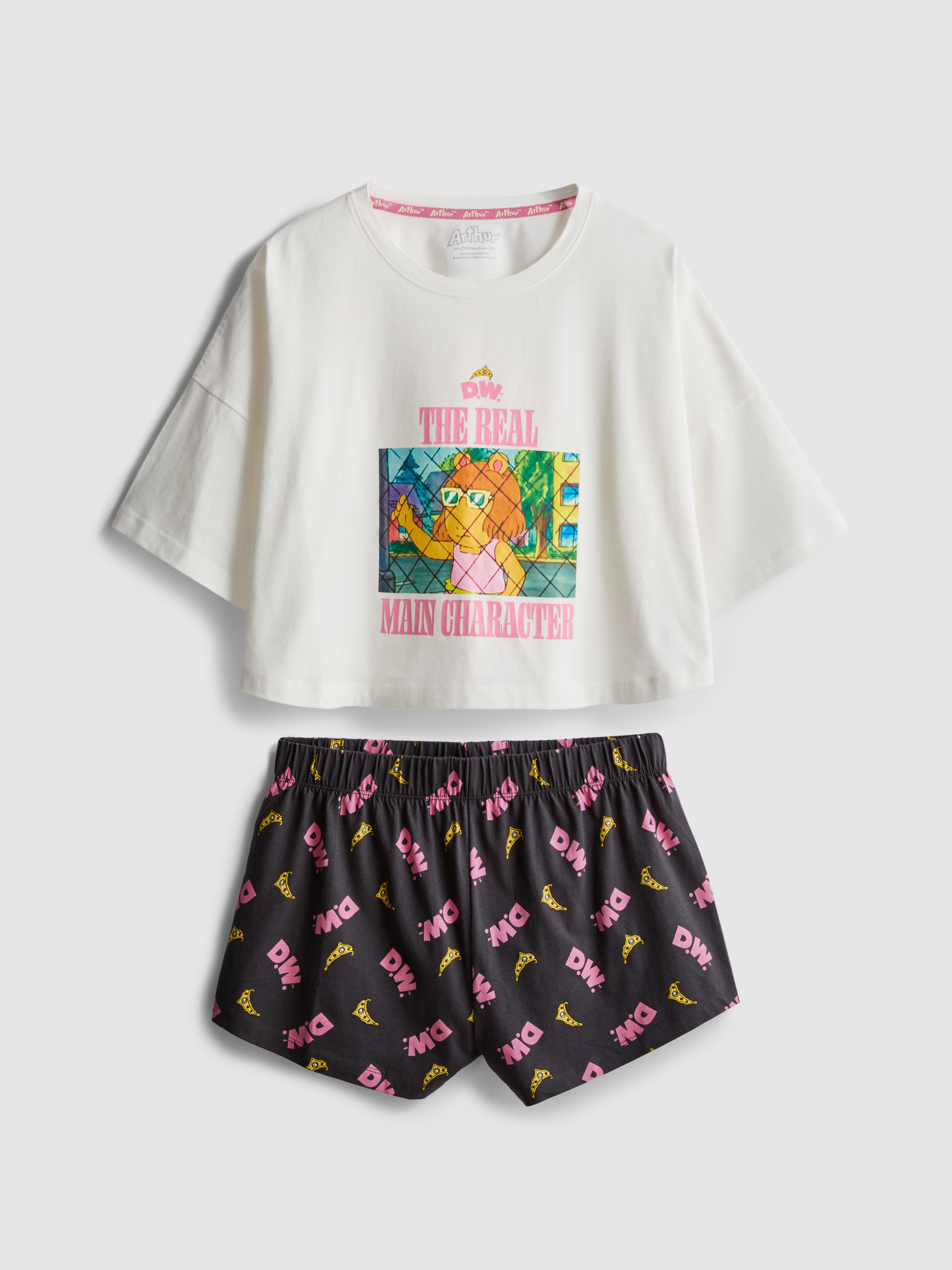 Arthur D.W Printed Shorty Pajamas