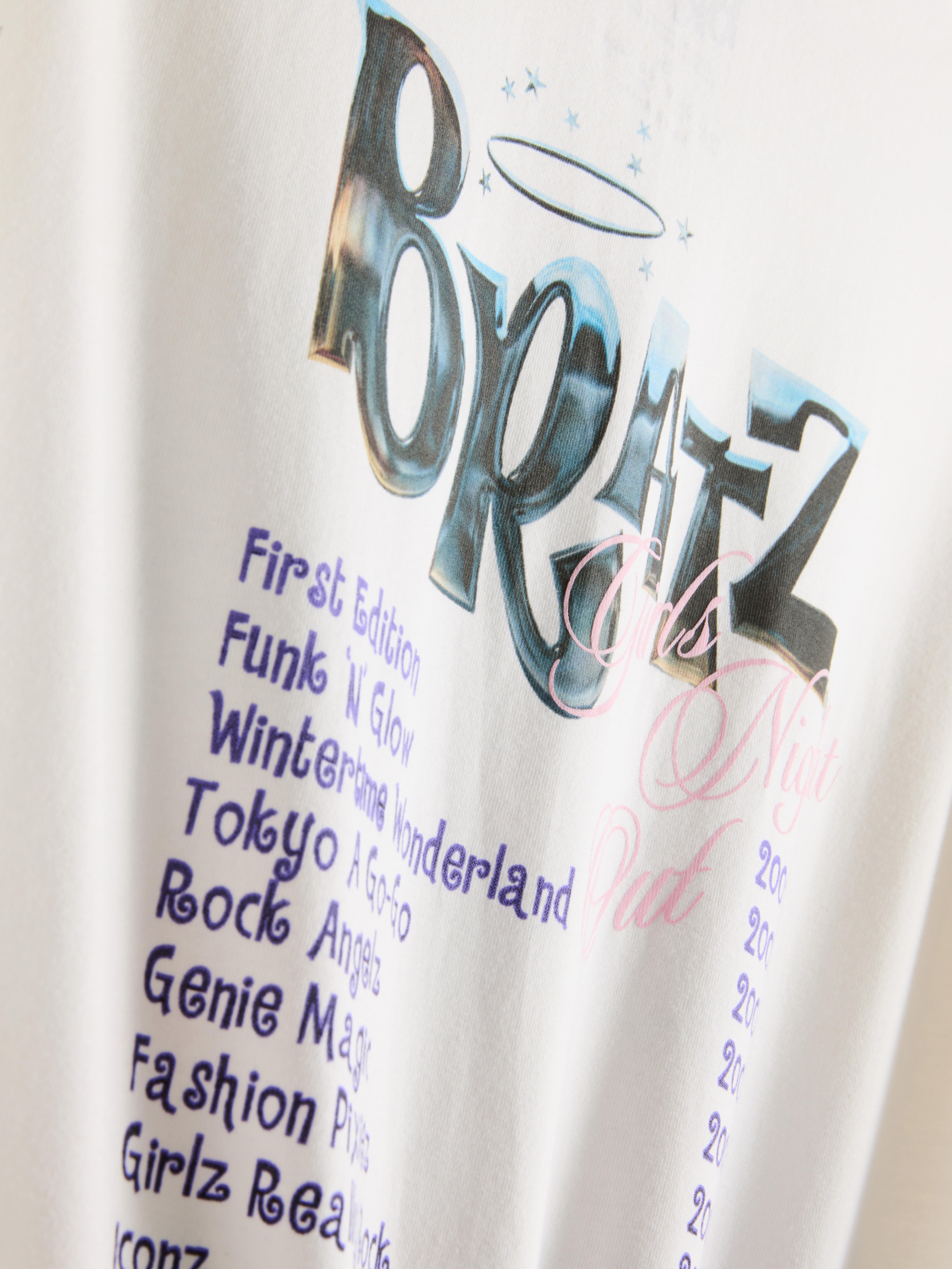 Oversized katoenen nachthemd met print Bratz
