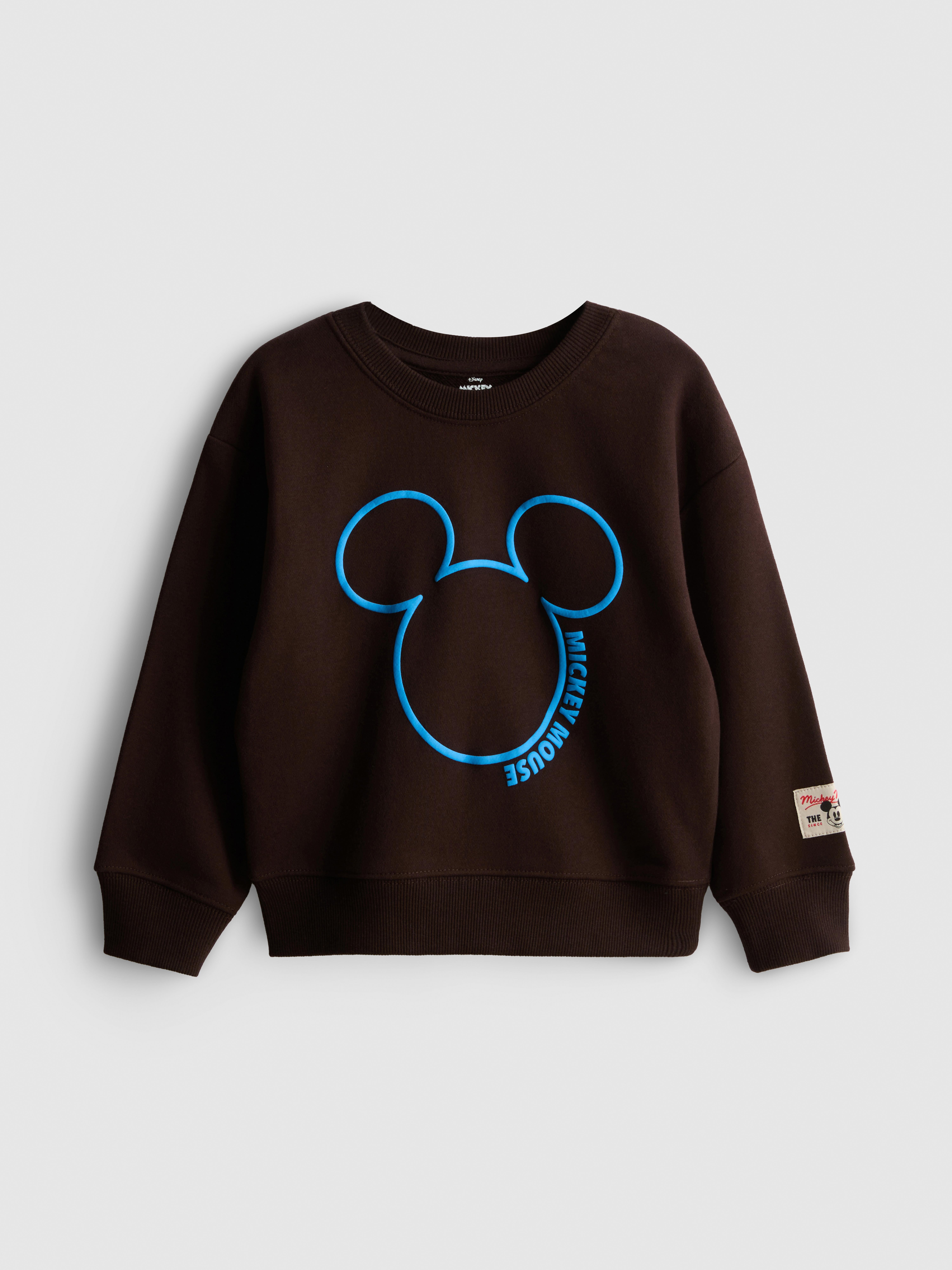 1-9yrs | Disney's Mickey Mouse Cotton-Rich Sweatshirt
