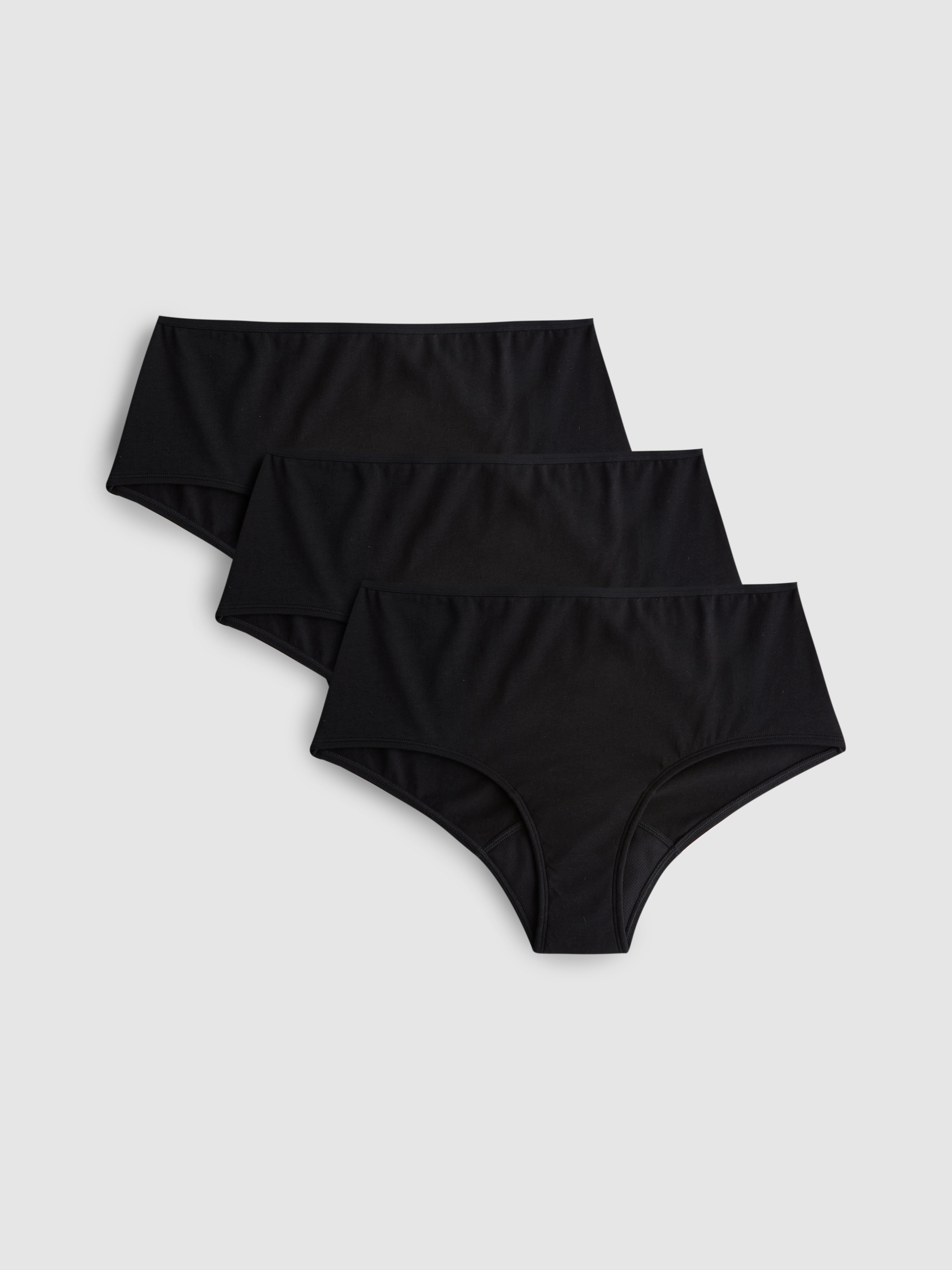 Menstruatiehipsters voor hevig bloedverlies, set van 3