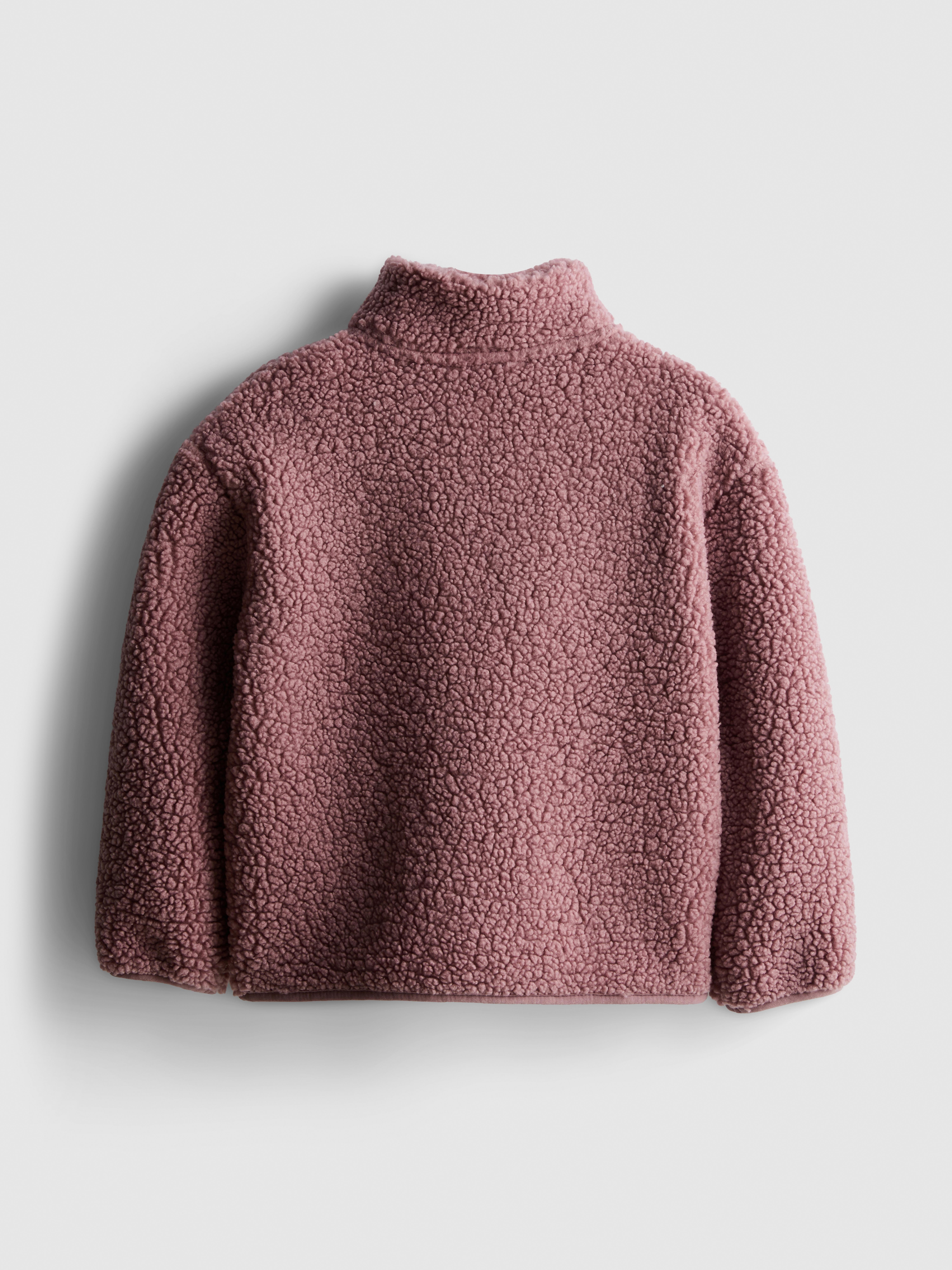 1-9yrs | Funnel Neck Zip-Up Fleece Jacket