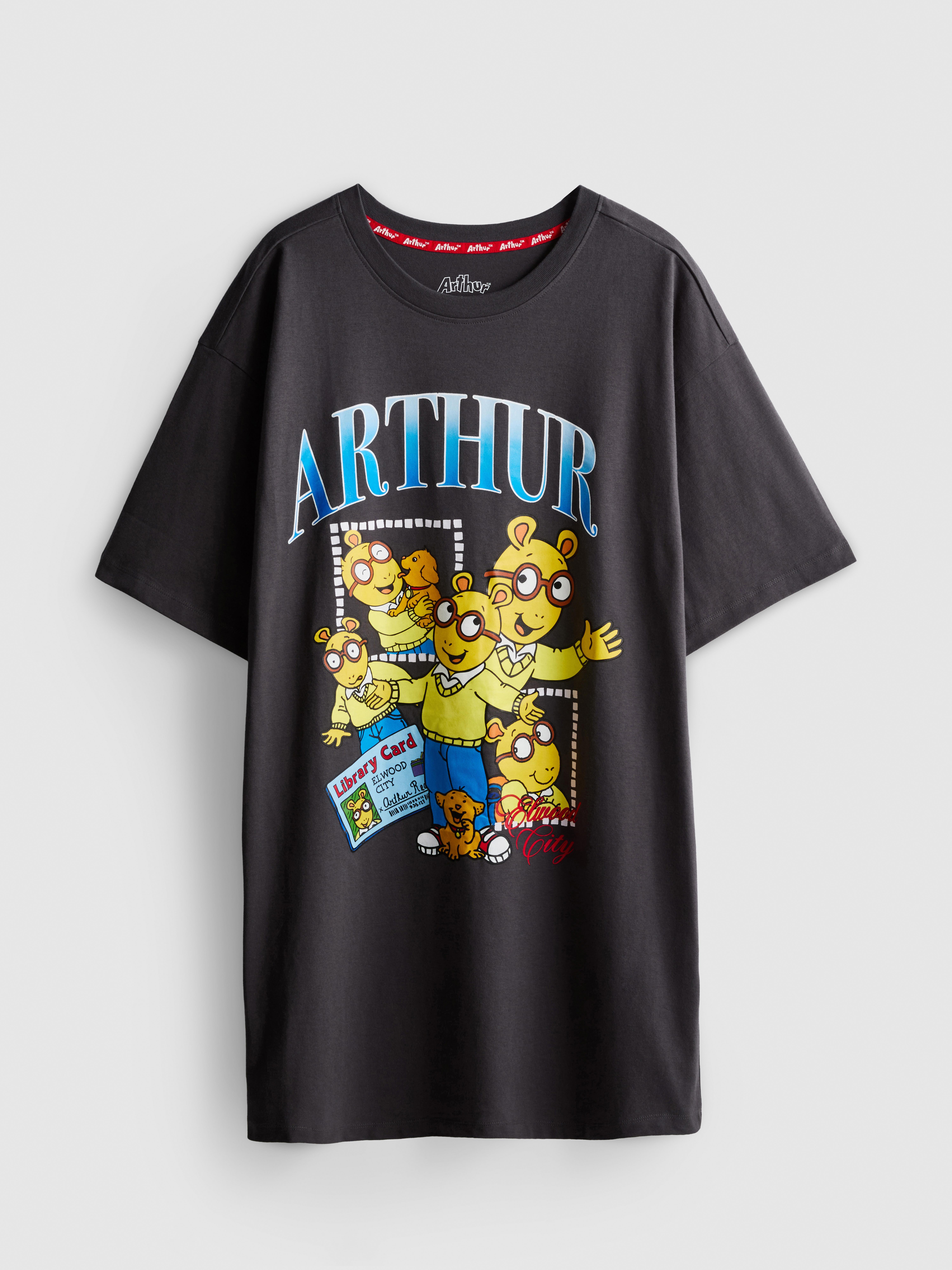 Arthur Pure Cotton Oversized Nightshirt