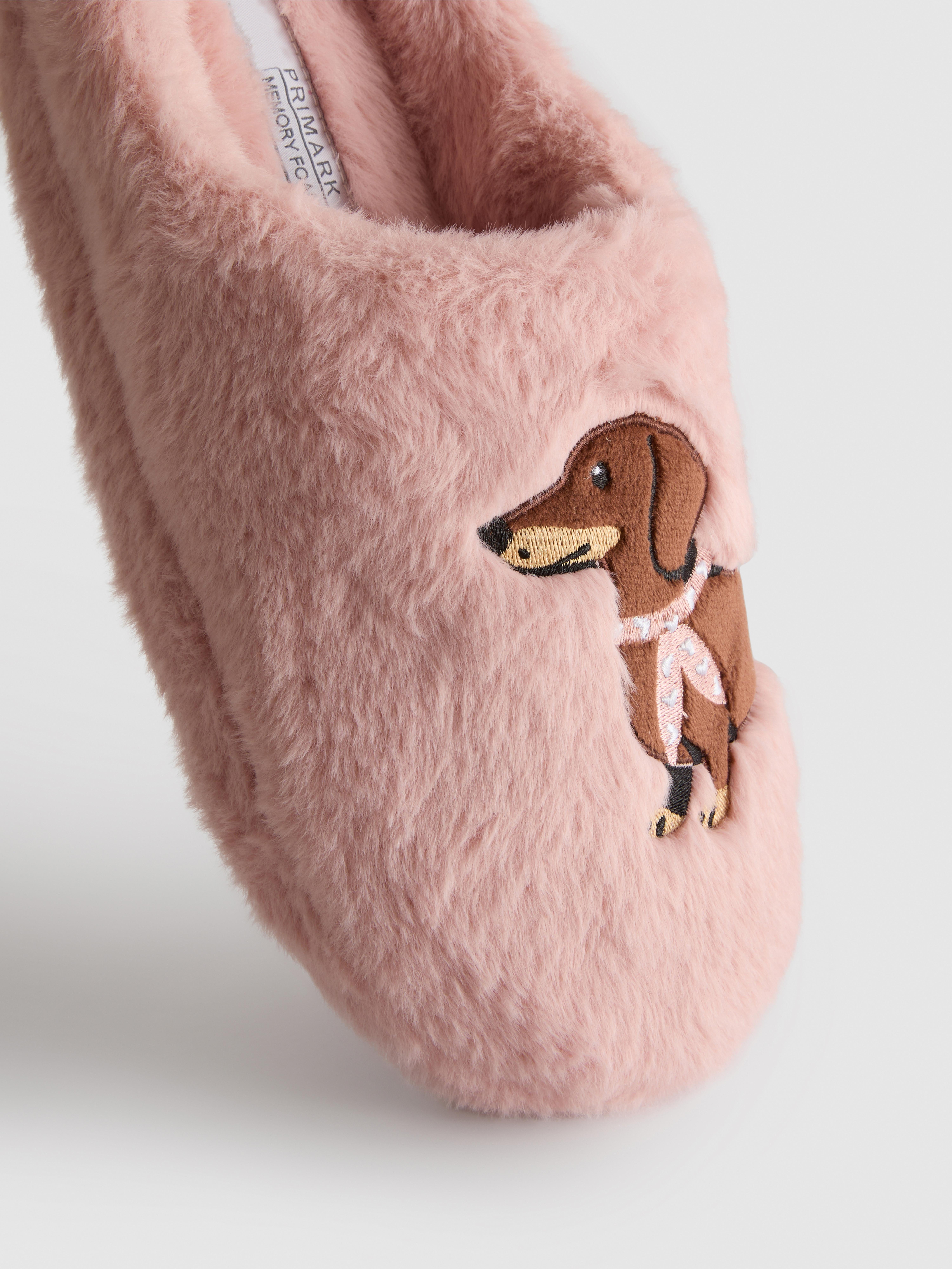 Slip On Dog Mule Slippers