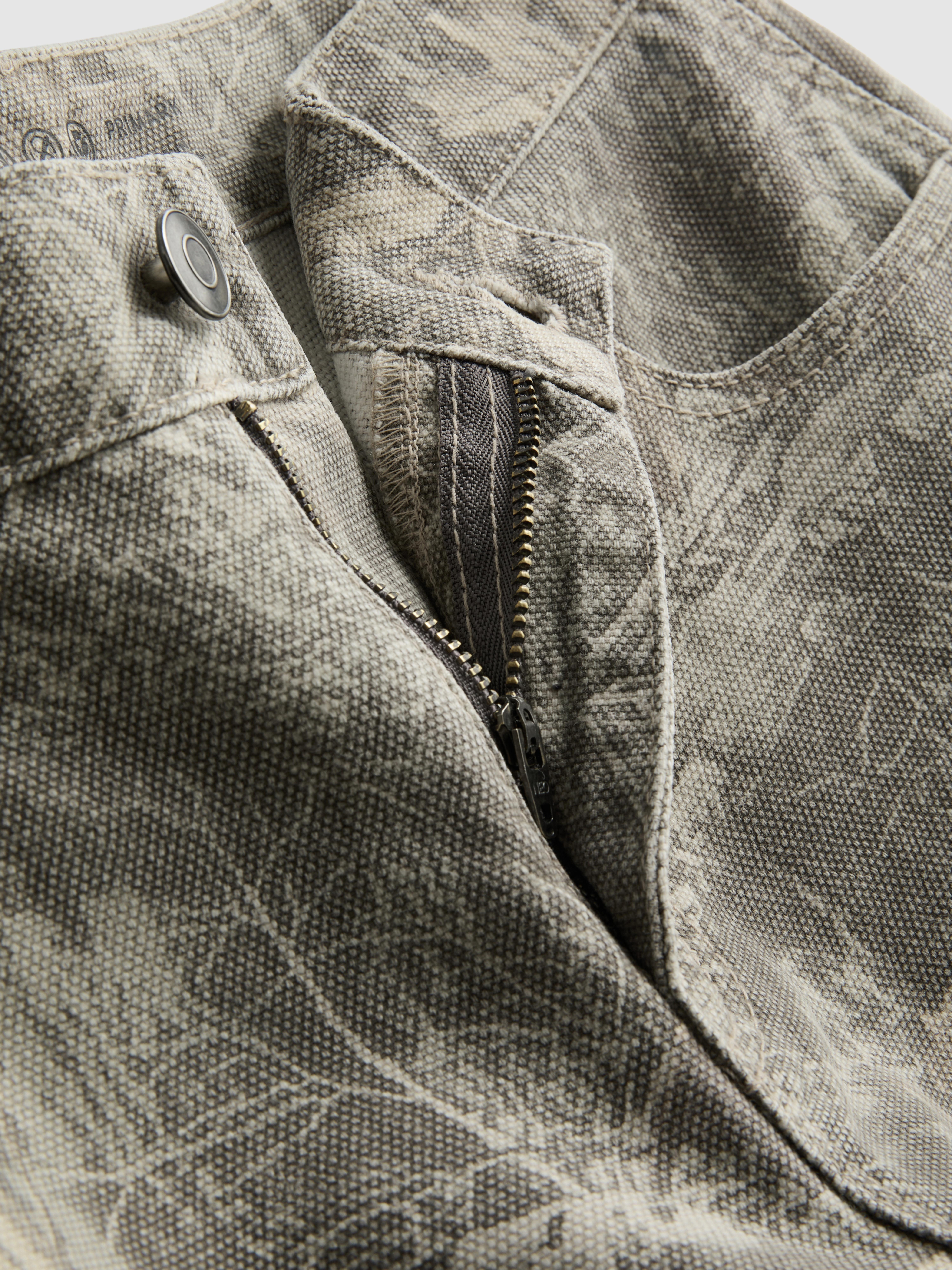 7-15yrs | Pure Cotton Wide-Leg Cargo Pants