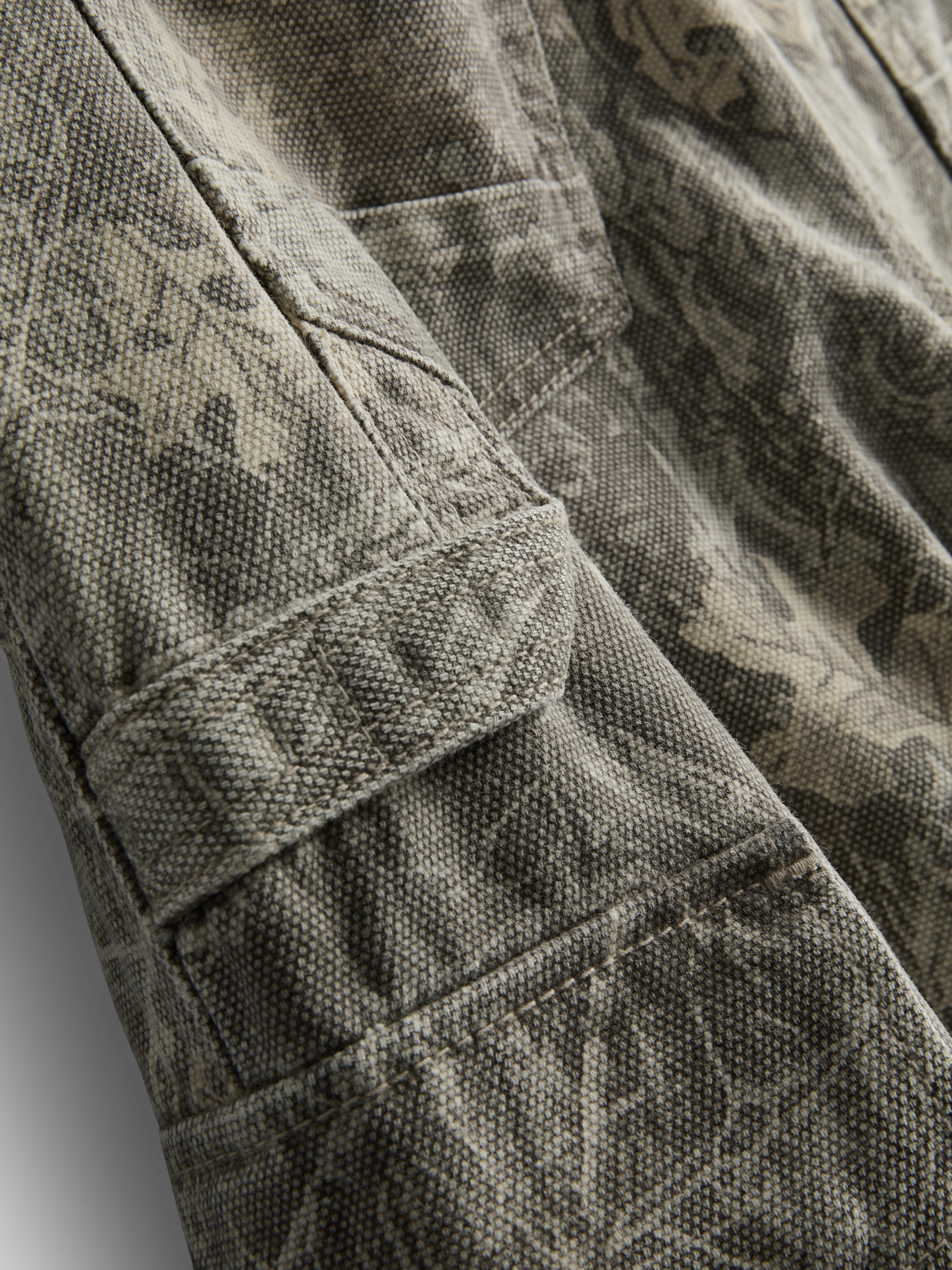 7-15yrs | Pure Cotton Wide-Leg Cargo Pants