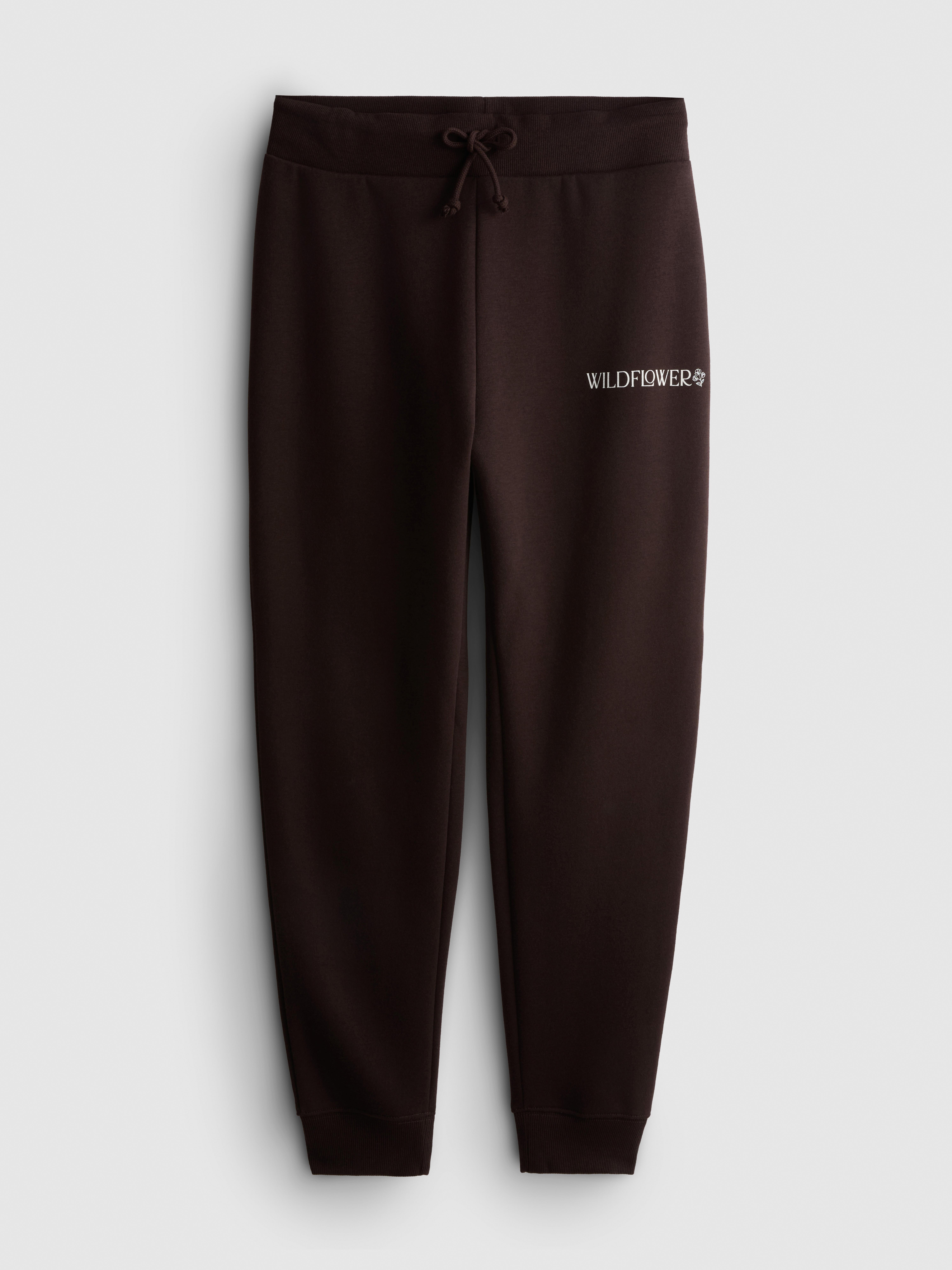 Cotton Blend Printed Skinny Joggers