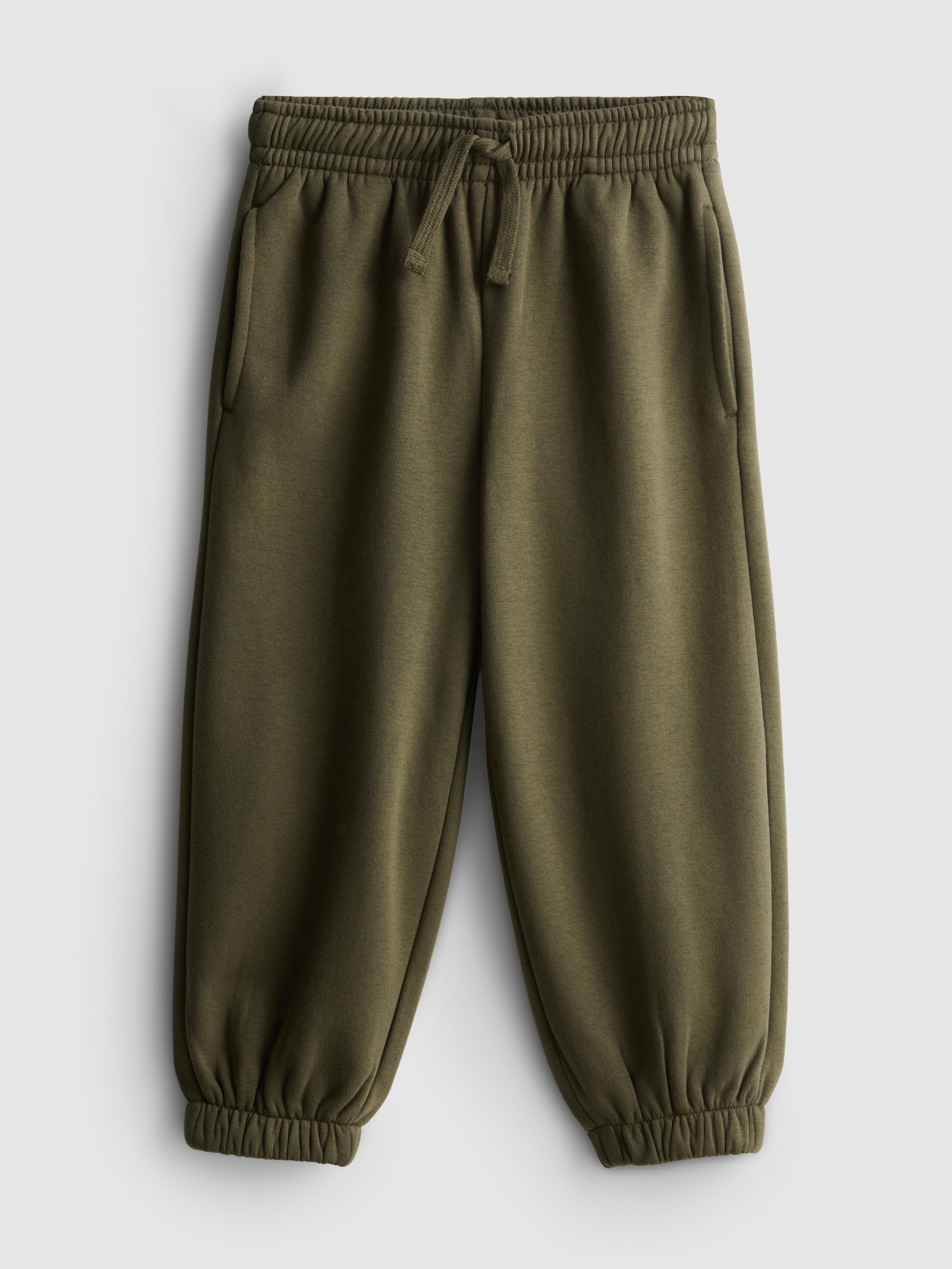 1 - 9 ani | Pantaloni casual bogați în bumbac, cu manșete