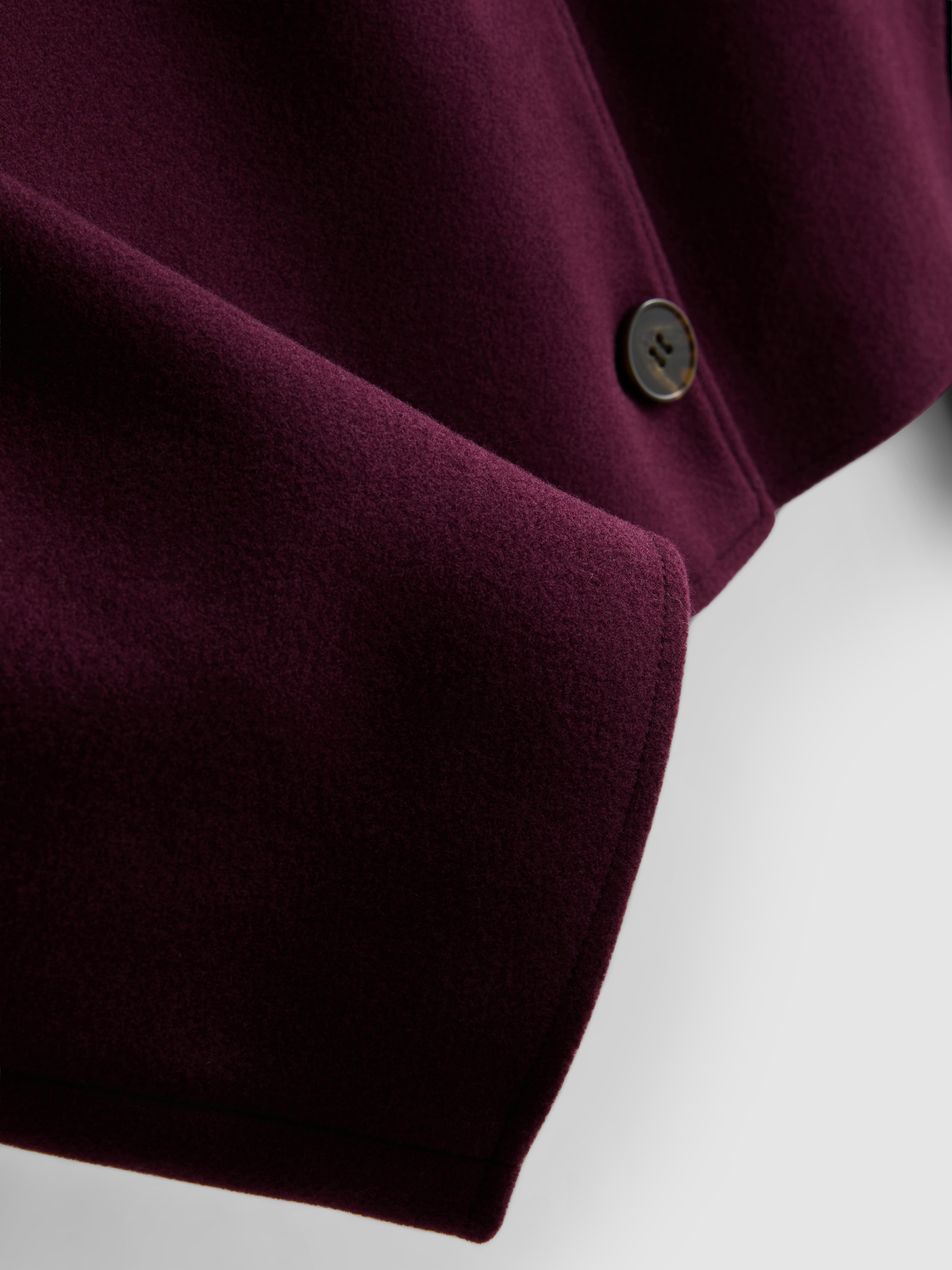 Structured Collarless Cropped Jacket