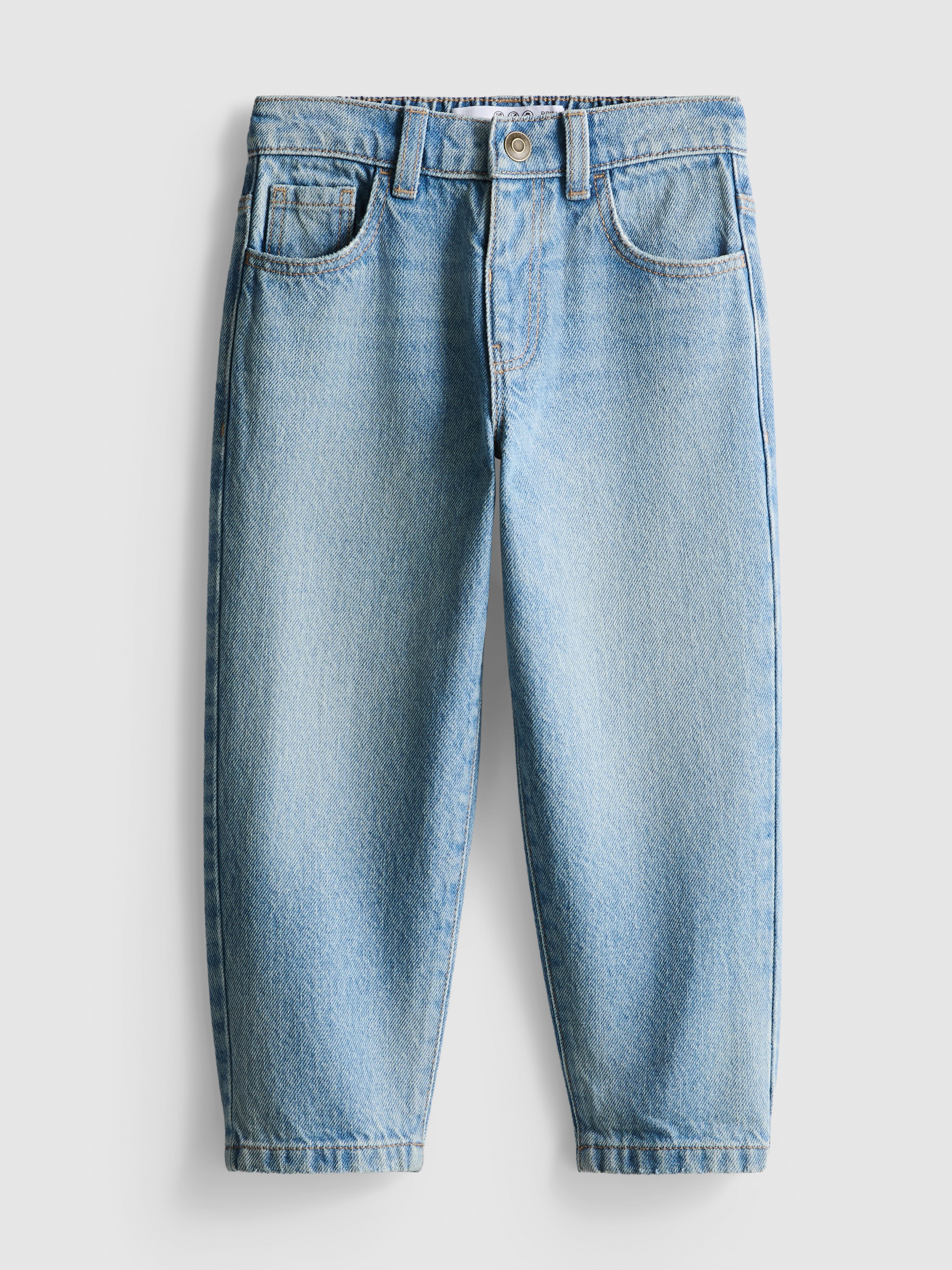 1-9yrs | Pure Cotton Relaxed Jeans Light Blue