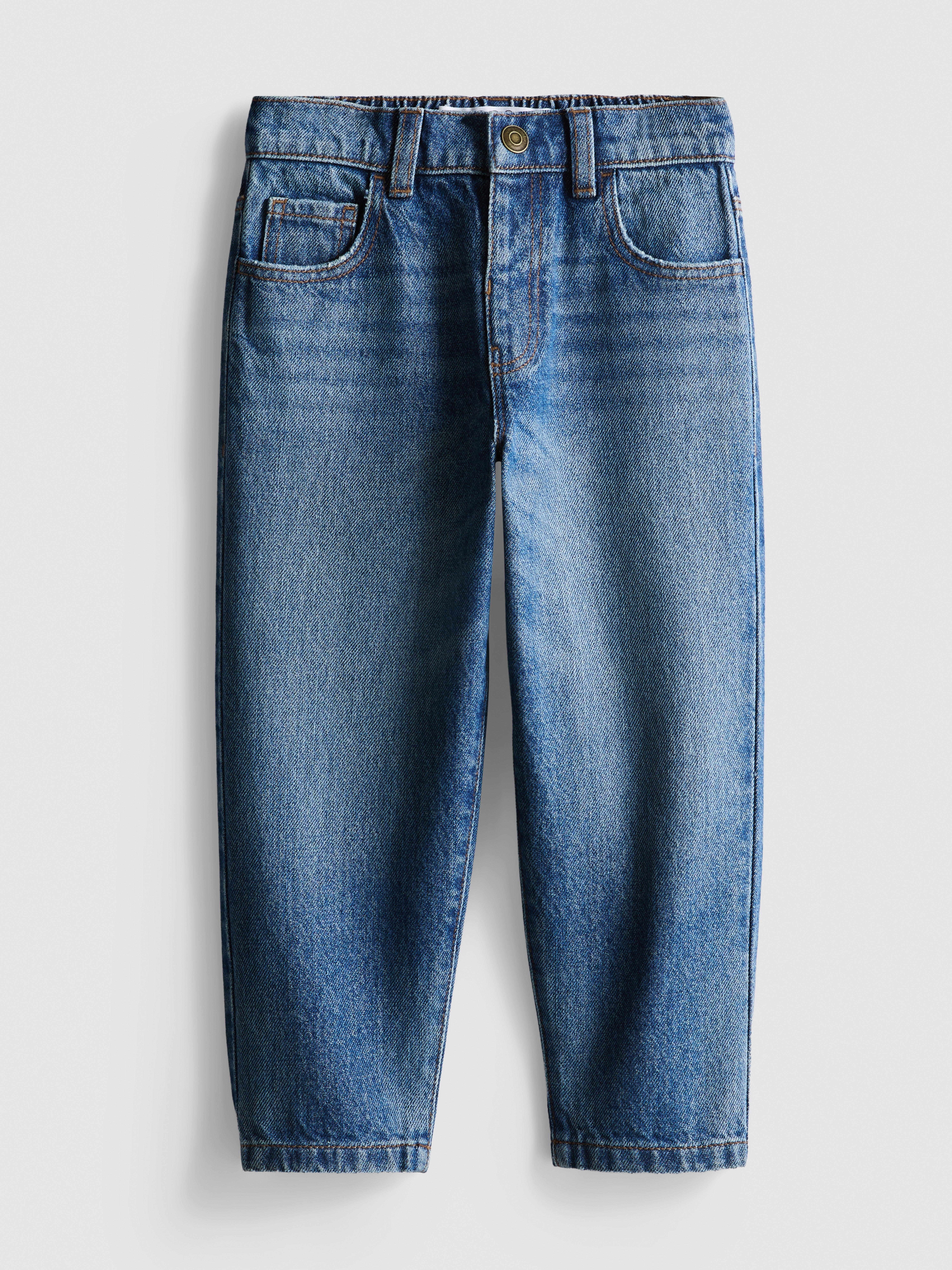 1-9yrs | Pure Cotton Relaxed Jeans