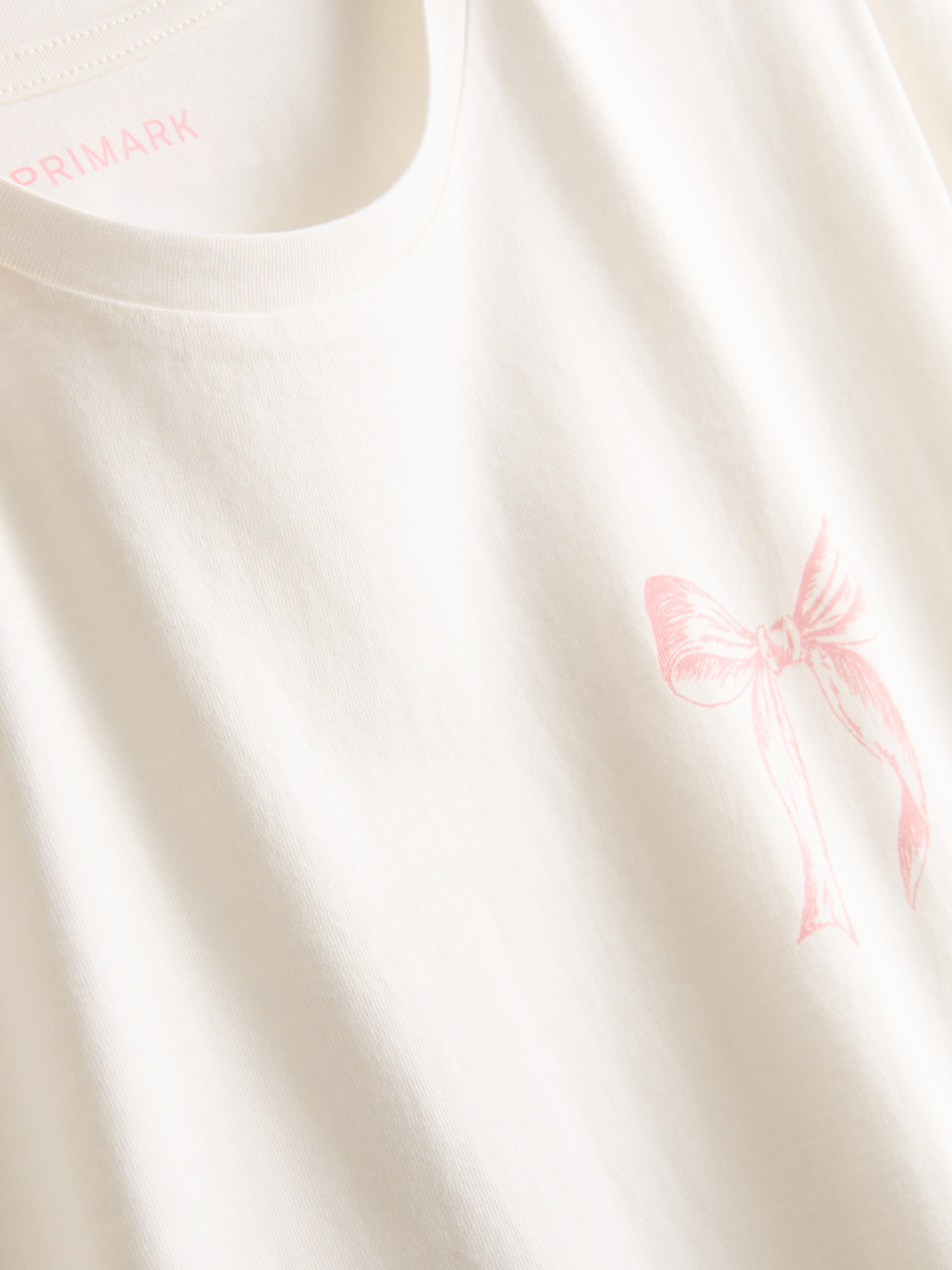 Cotton Printed T-Shirt Pyjamas